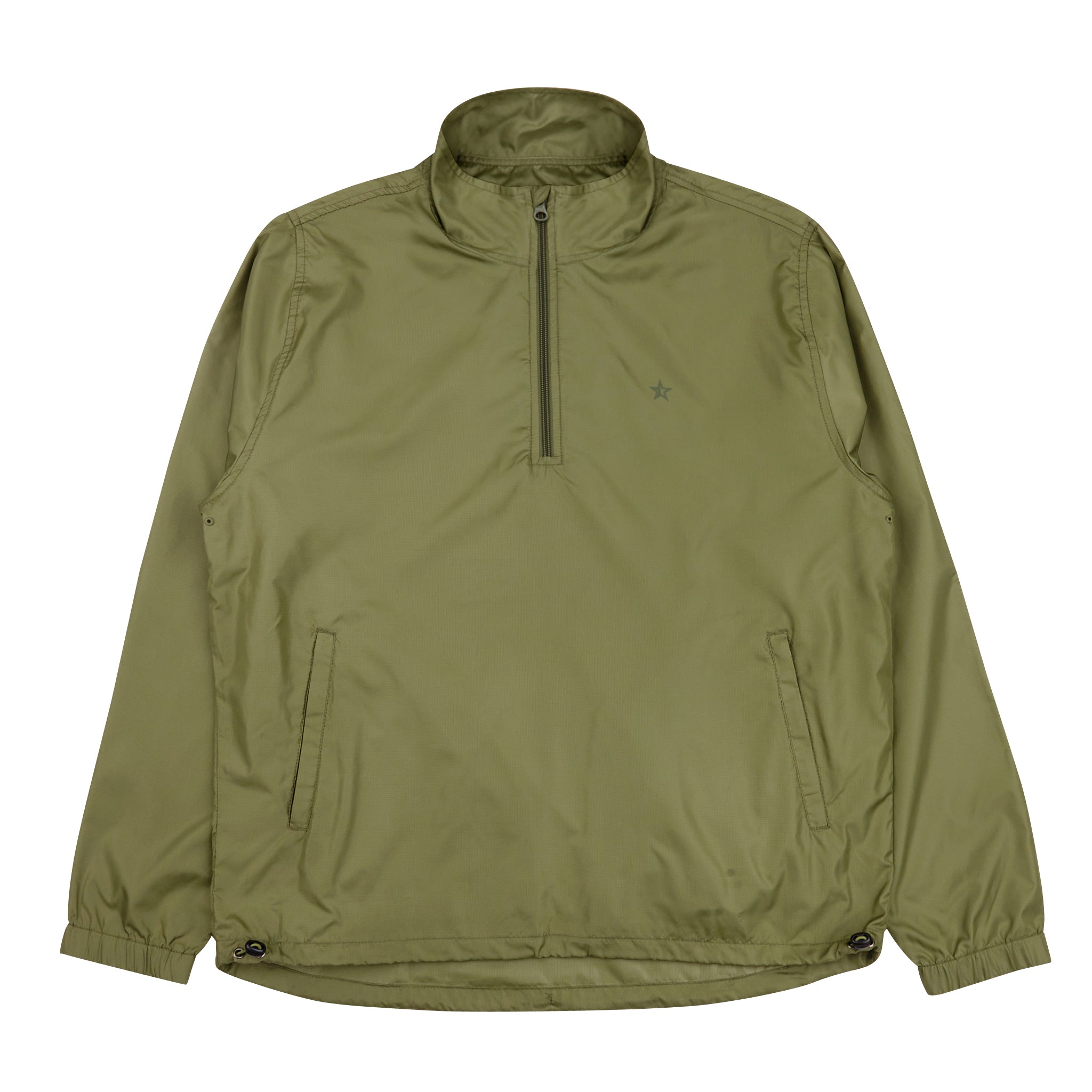 Sounder Golf | Sounder Golf | Outerwear | Pac Mach Half Zip - Olive Ripstop | Outerwear