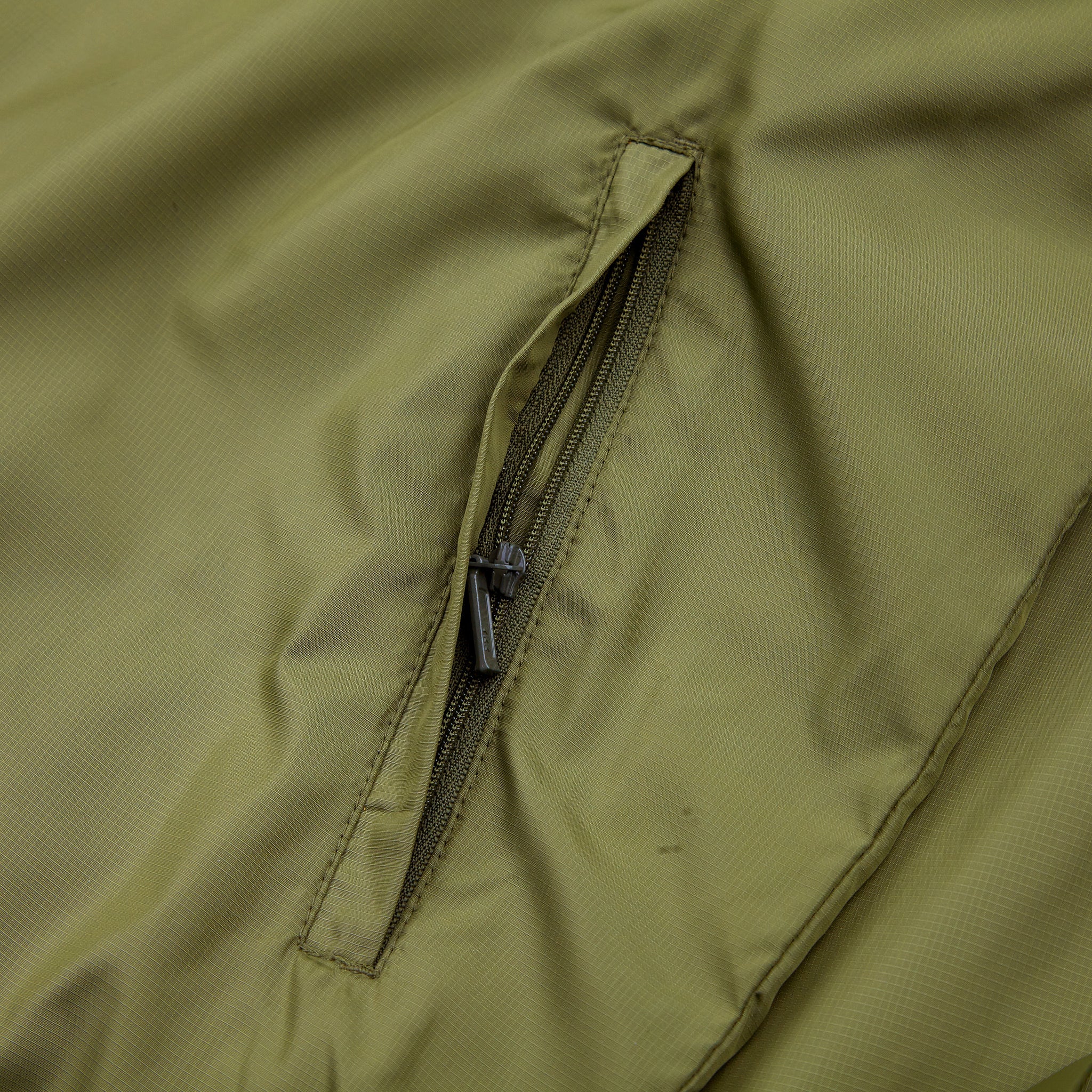Sounder Golf | Sounder Golf | Outerwear | Pac Mach Half Zip - Olive Ripstop | Outerwear
