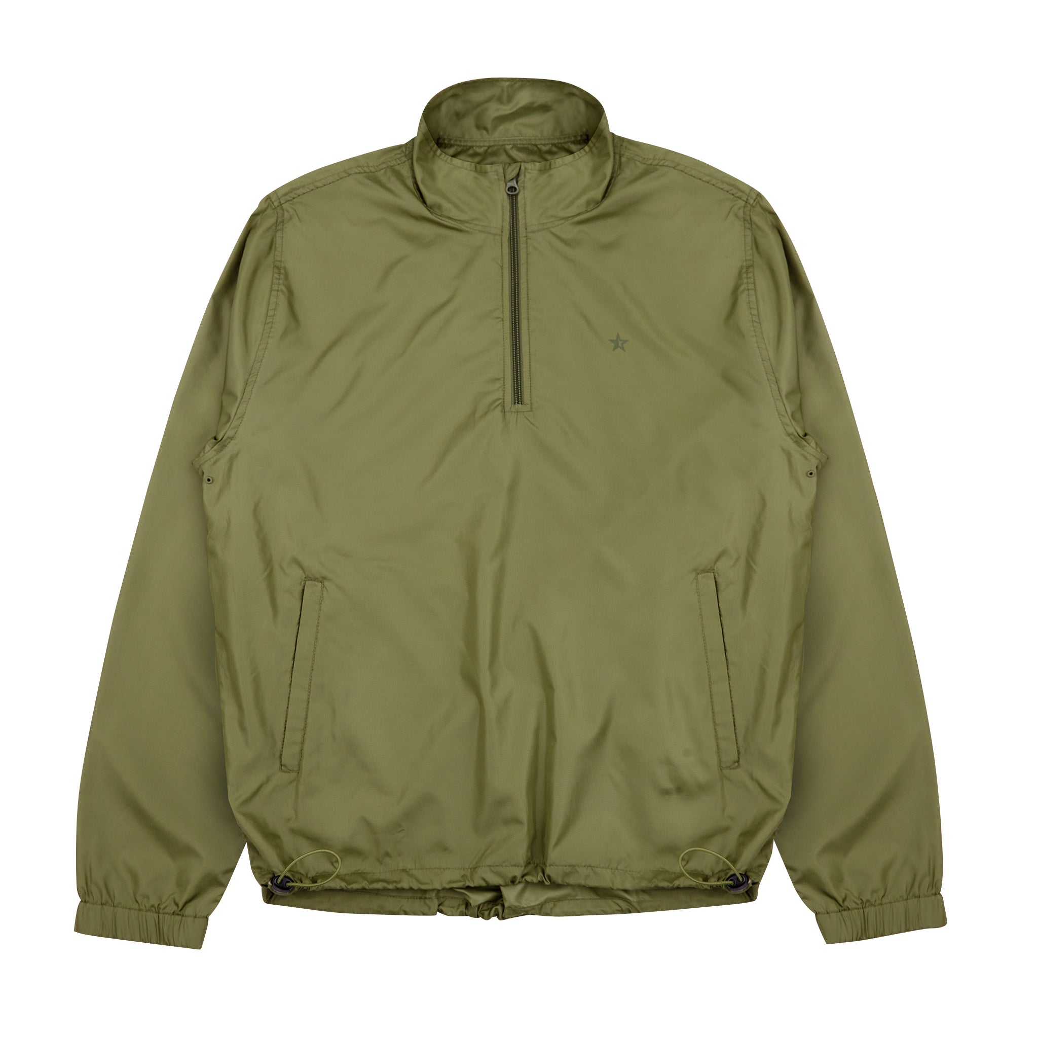 Sounder Golf | Sounder Golf | Outerwear | Pac Mach Half Zip - Olive Ripstop | Outerwear