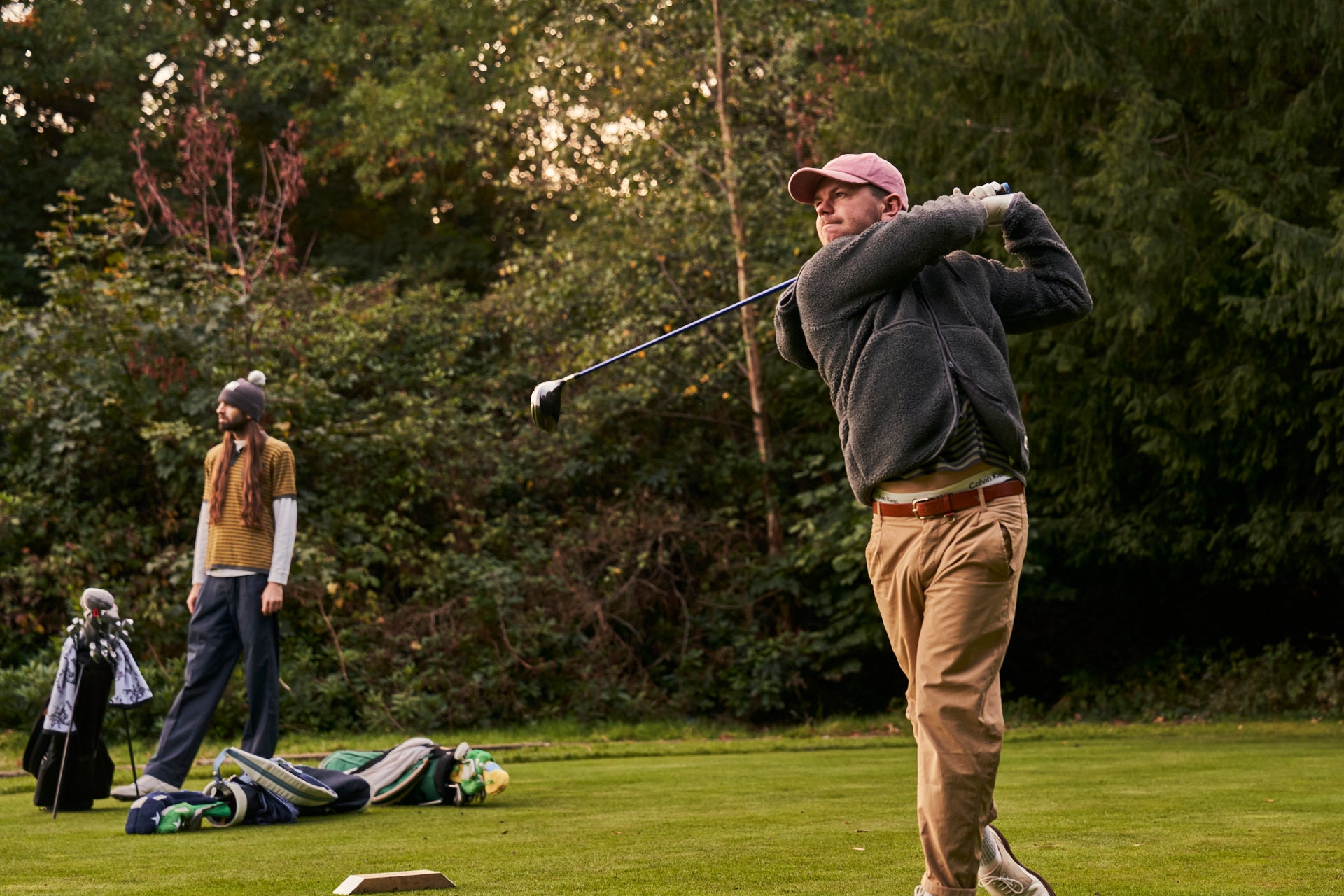 Sounder Golf | Sounder Golf | Clothing | Fleeces | Hooded Himalayas Fleece Jacket - Charcoal | Outerwear