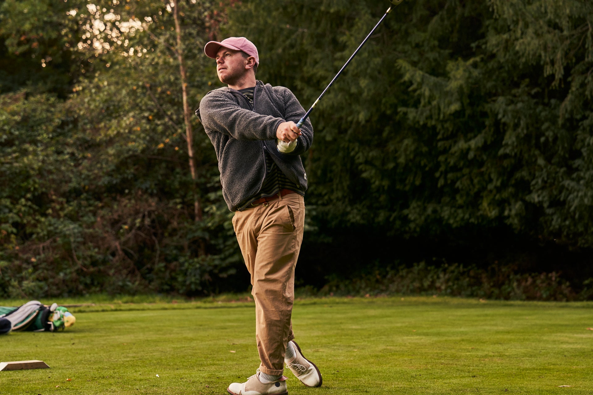 Sounder Golf | Sounder Golf | Clothing | Fleeces | Hooded Himalayas Fleece Jacket - Charcoal | Outerwear