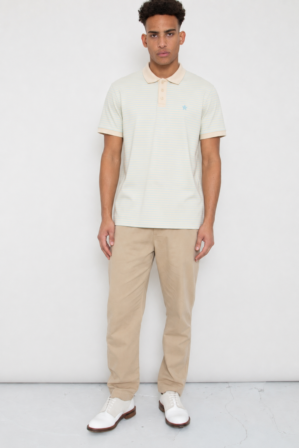 Play Well Polo - Mint / Natural