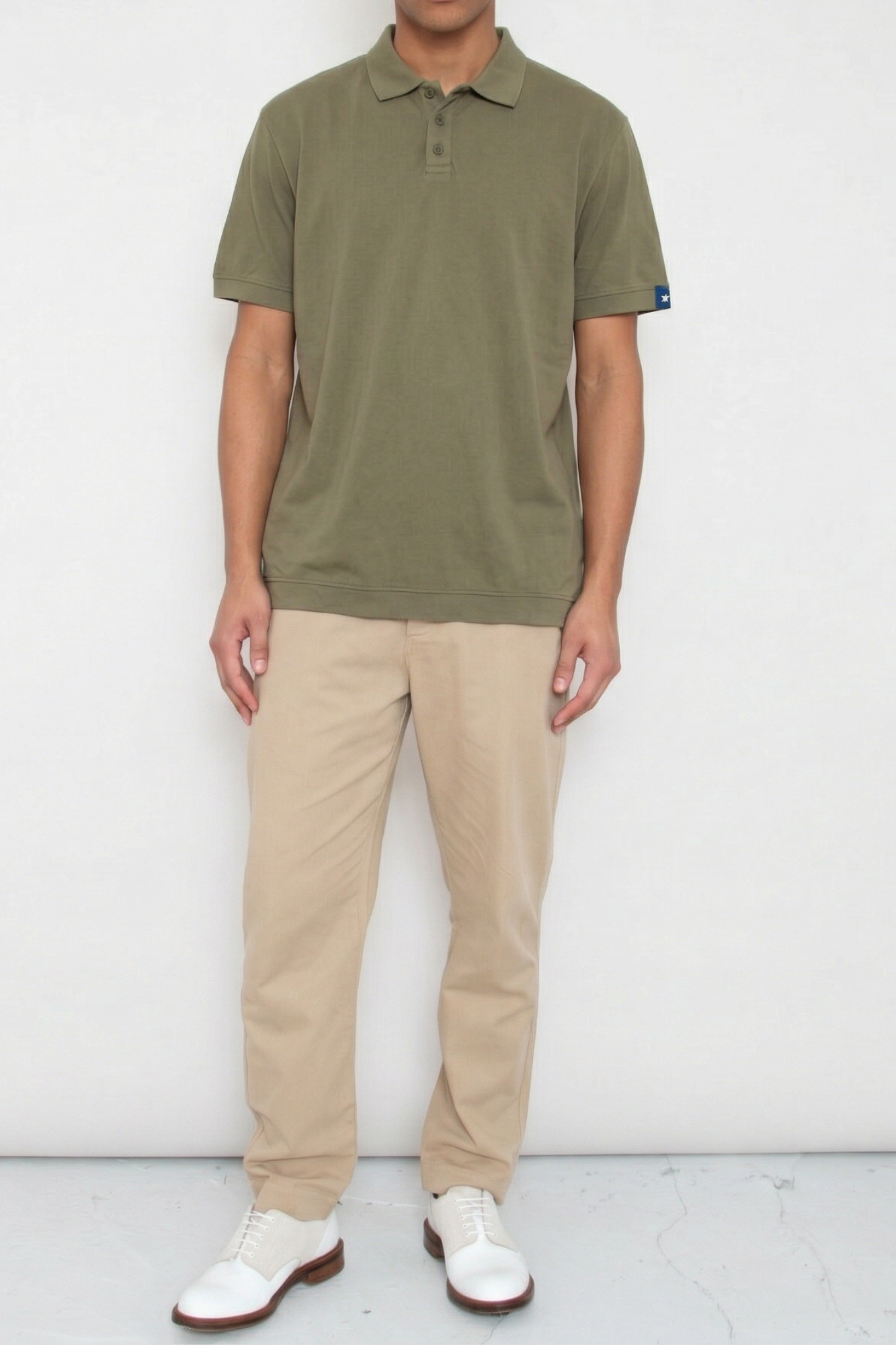 Clean Lie Polo - Smokey Olive