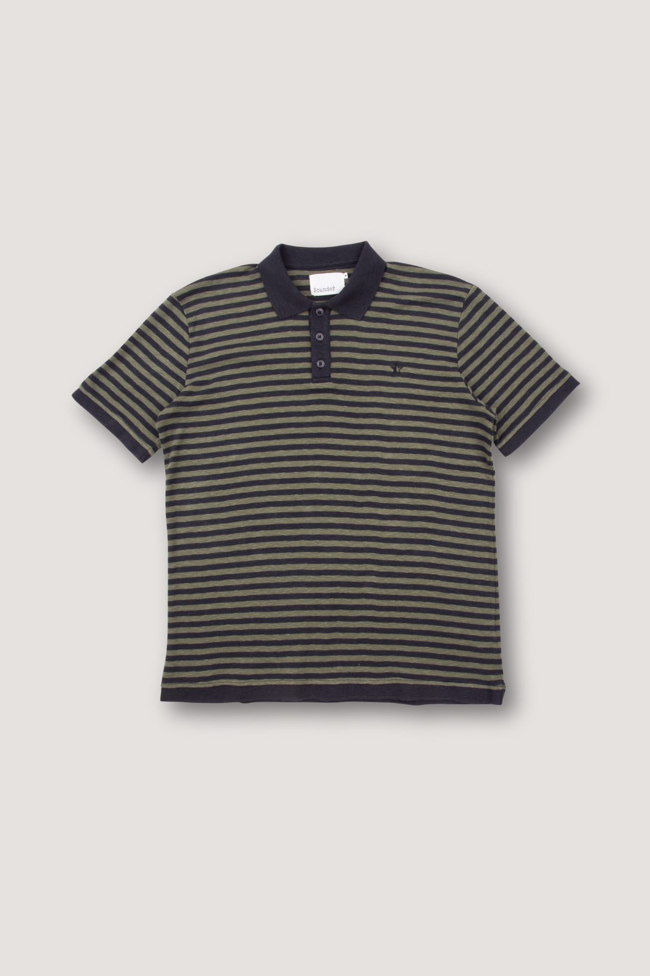 Fuzzy Polo - Olive / Charcoal