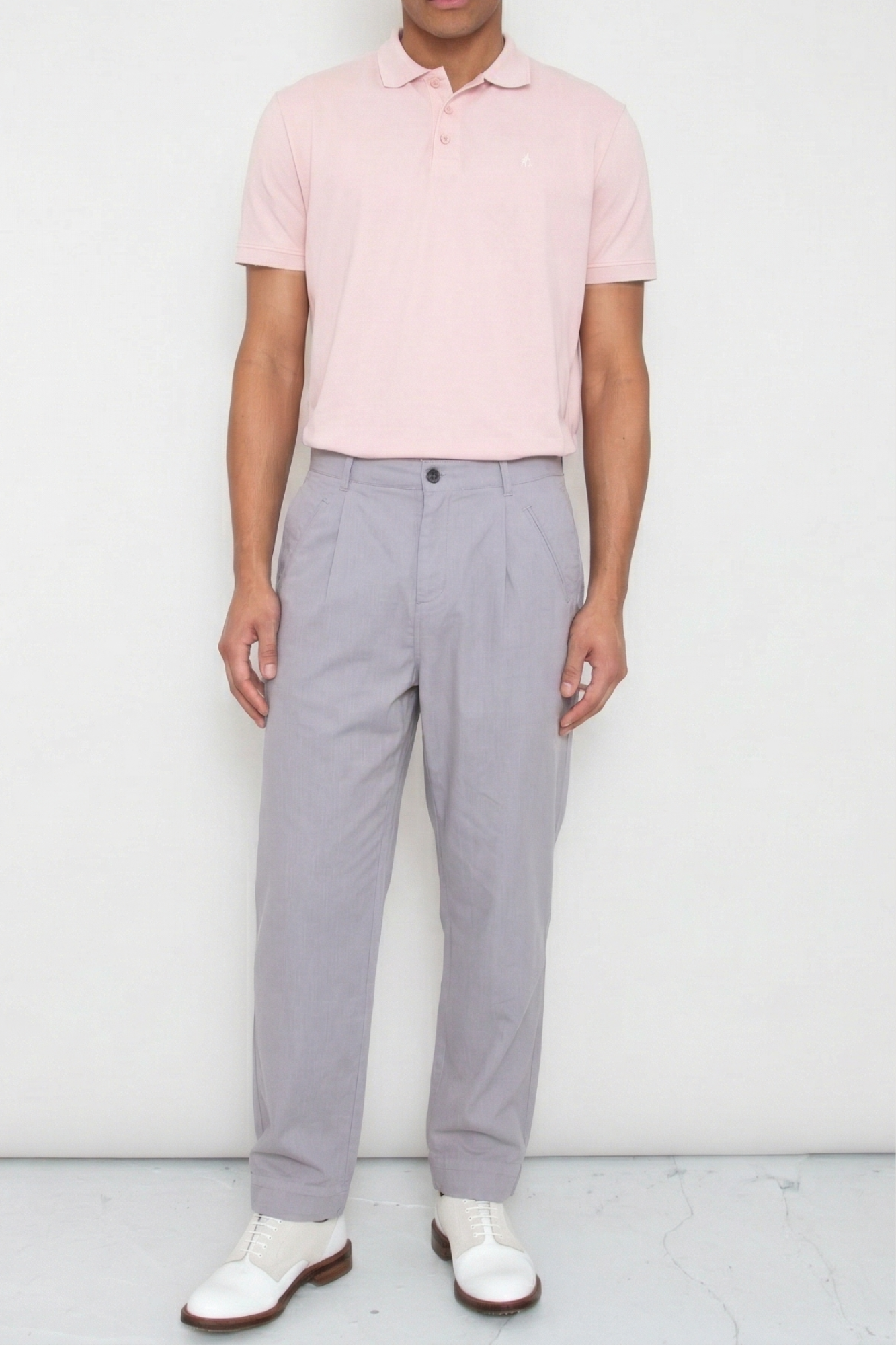 Good Walk Chino - Concrete Herringbone