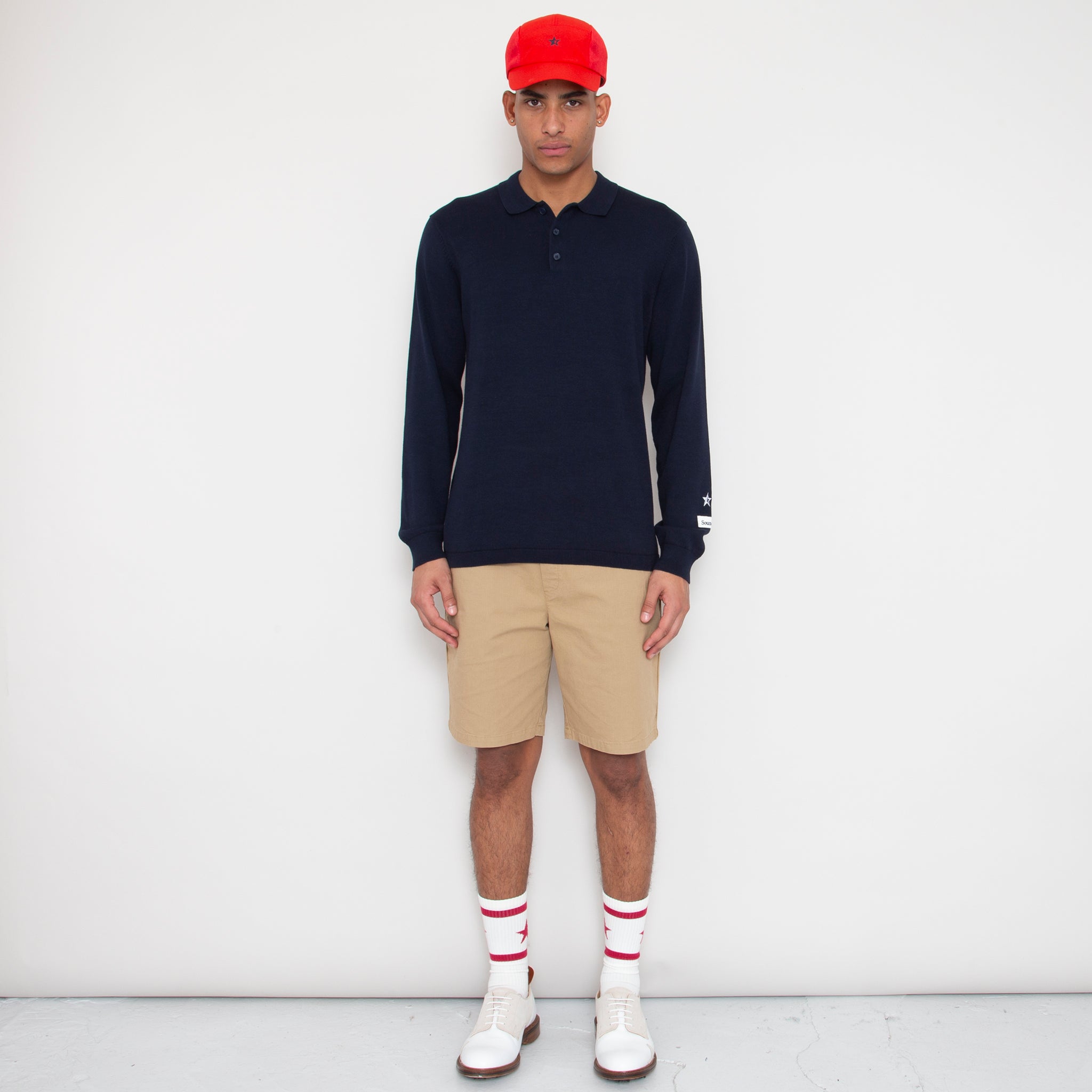 Sounder Golf | Sounder Golf | Clothing | Knits | Fine Cut Knitted Polo - Deep Navy | Knits & Sweats