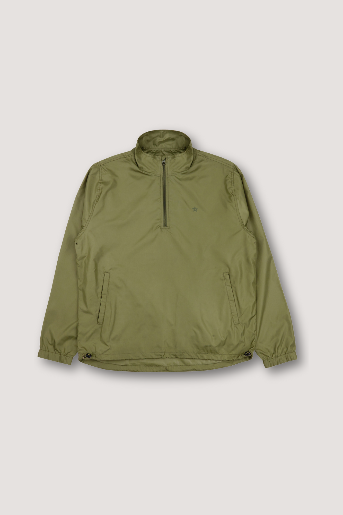 Pac Mach Half Zip - Olive Ripstop