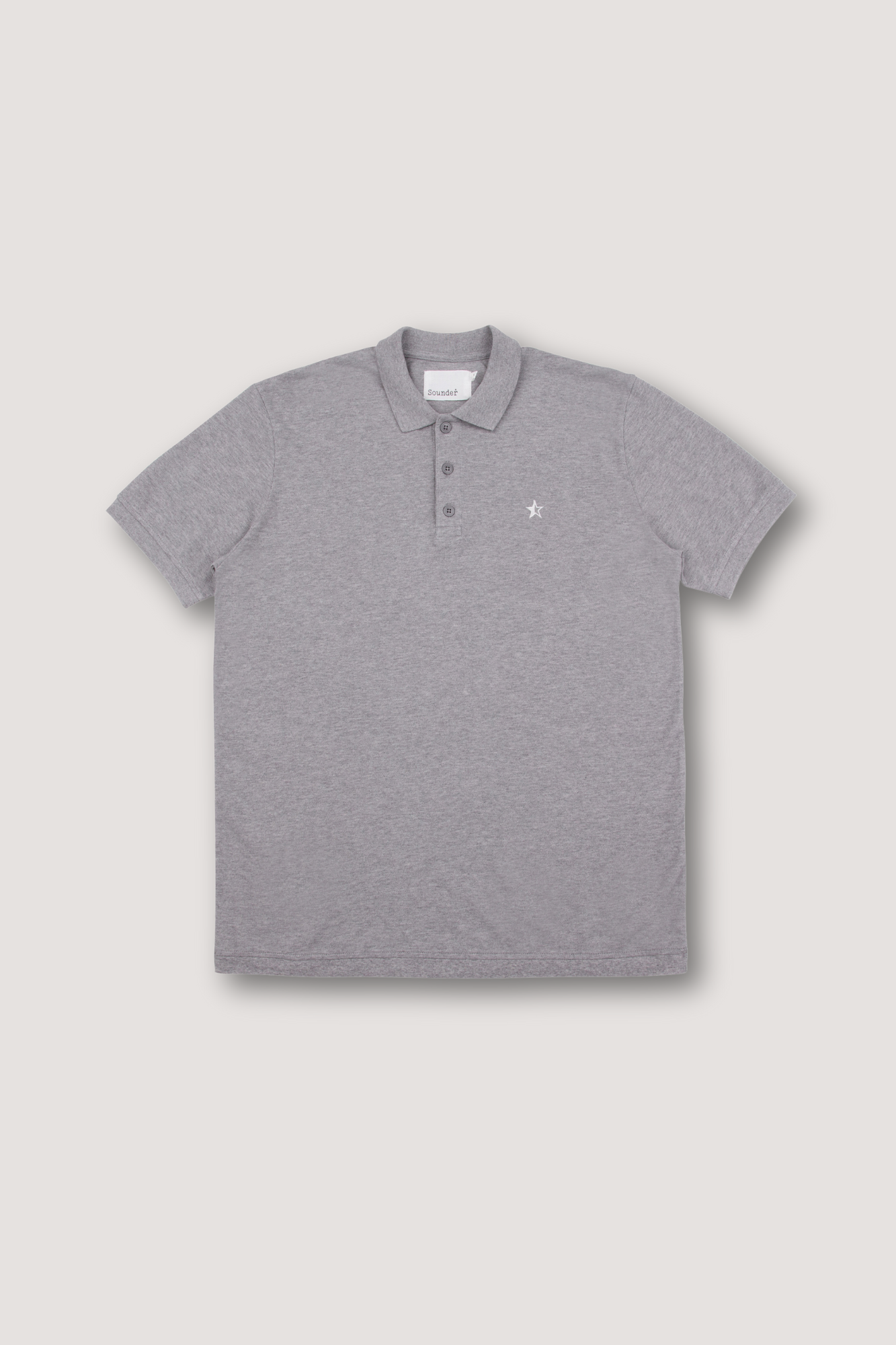 Play Well Polo - Light Grey Melange
