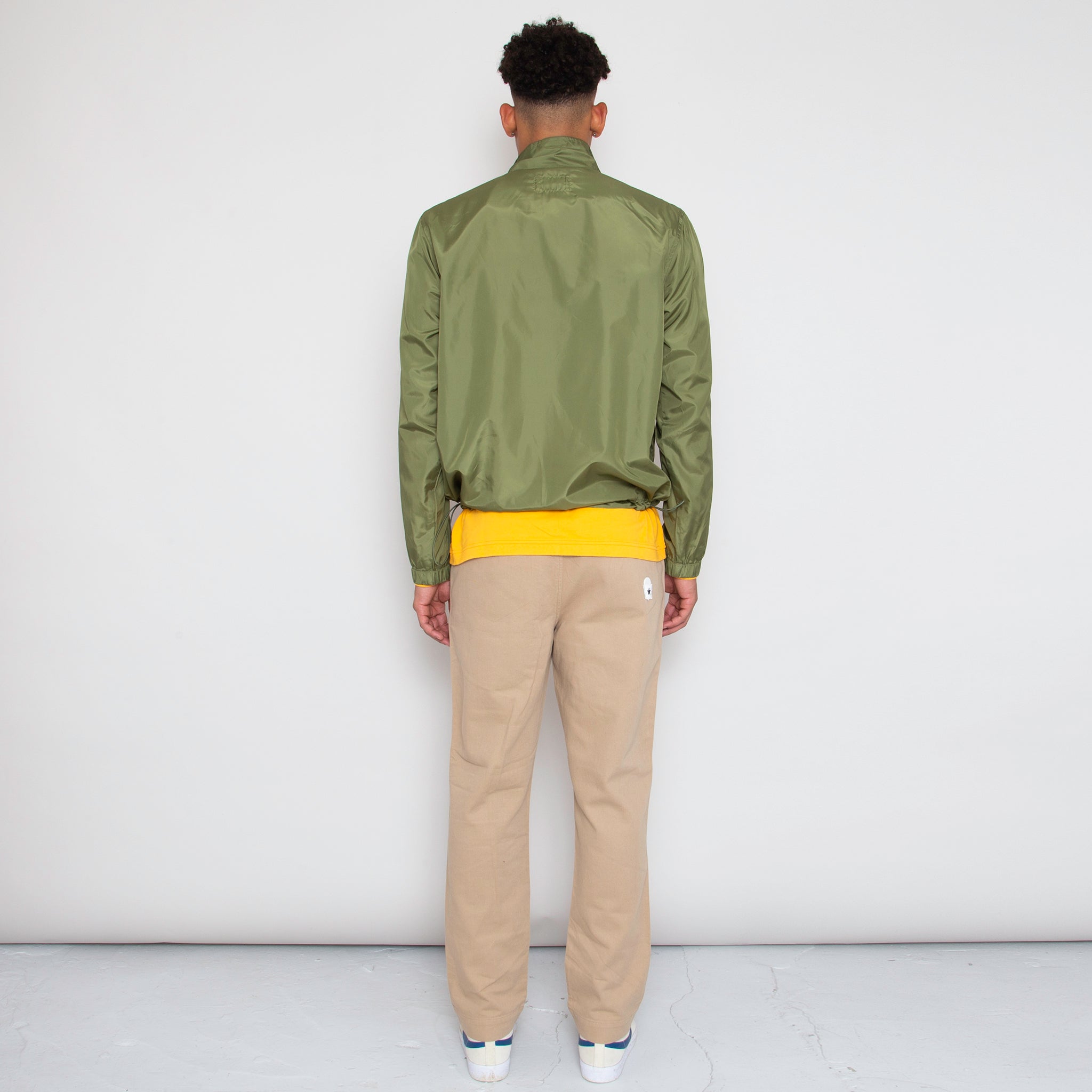 Sounder Golf | Sounder Golf | Outerwear | Pac Mach Half Zip - Olive Ripstop | Outerwear