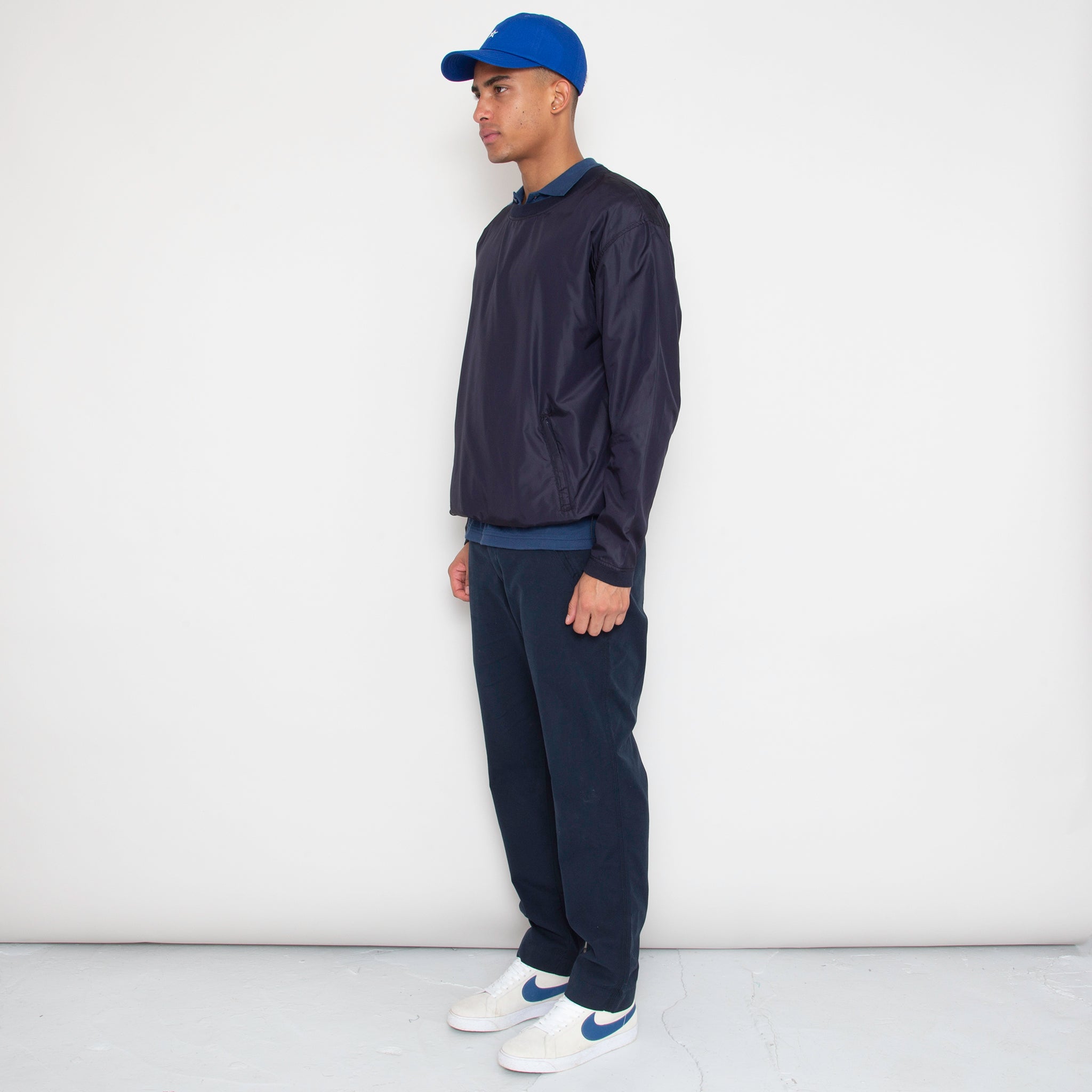 Sounder Golf | Sounder Golf | Clothing | Outerwear | Pac Mach Overhead - Deep Navy Ripstop | Outerwear