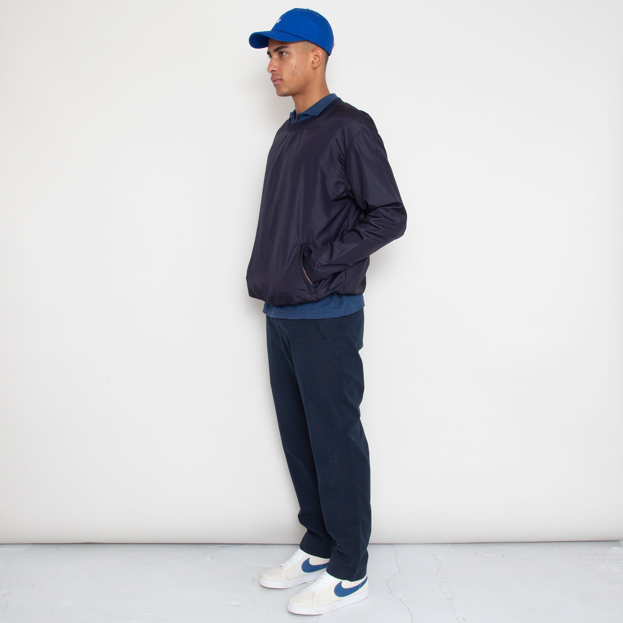 Sounder Golf | Sounder Golf | Clothing | Outerwear | Pac Mach Overhead - Deep Navy Ripstop | Outerwear