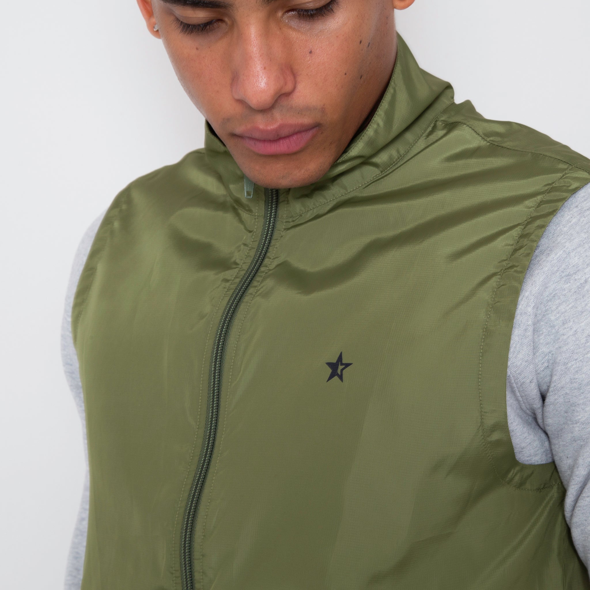 Pac Mach Gilet - Olive Ripstop