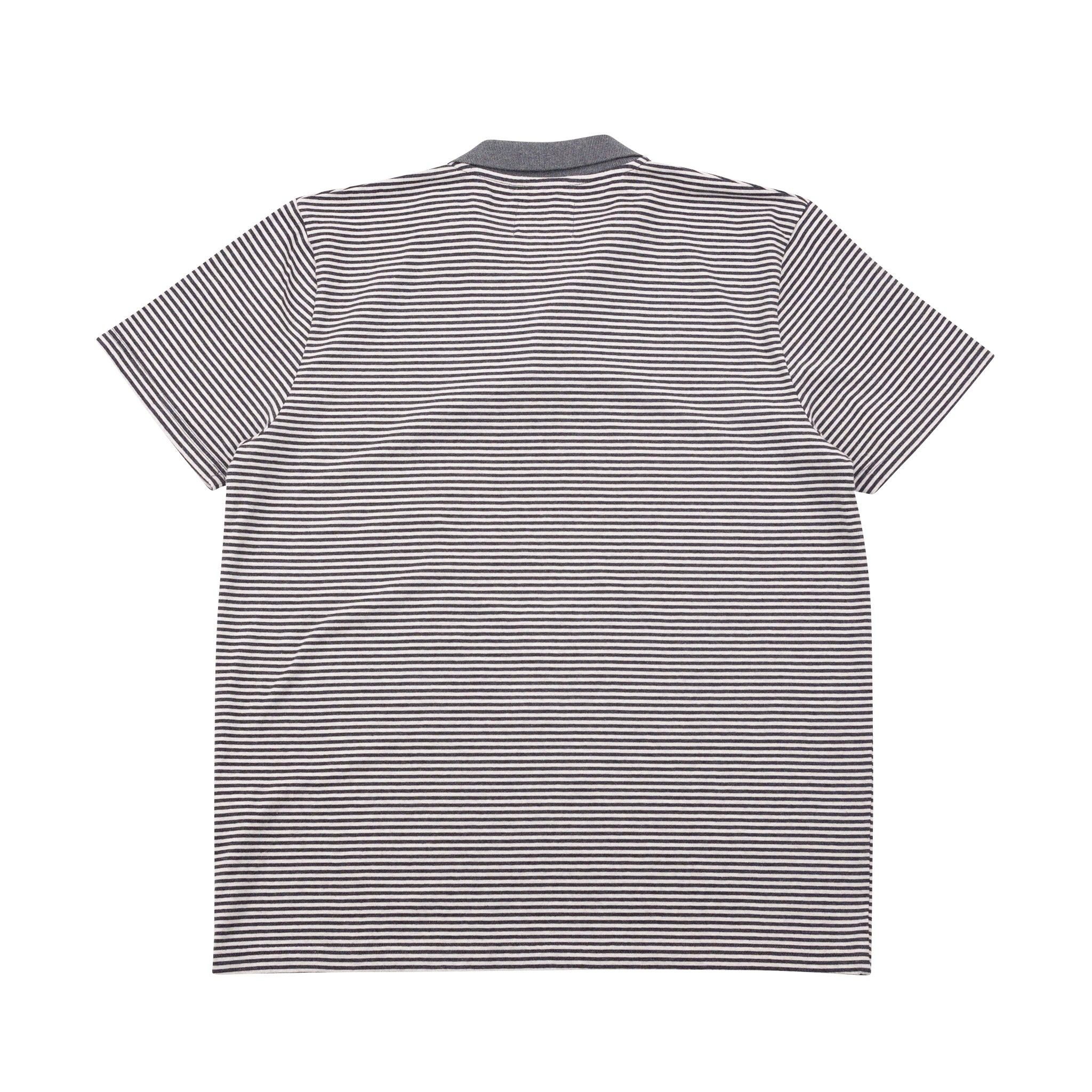 Sounder Golf | Sounder Golf | Clothing | Polos | Capri Collar Polo - Natural / Deep Navy | Polos