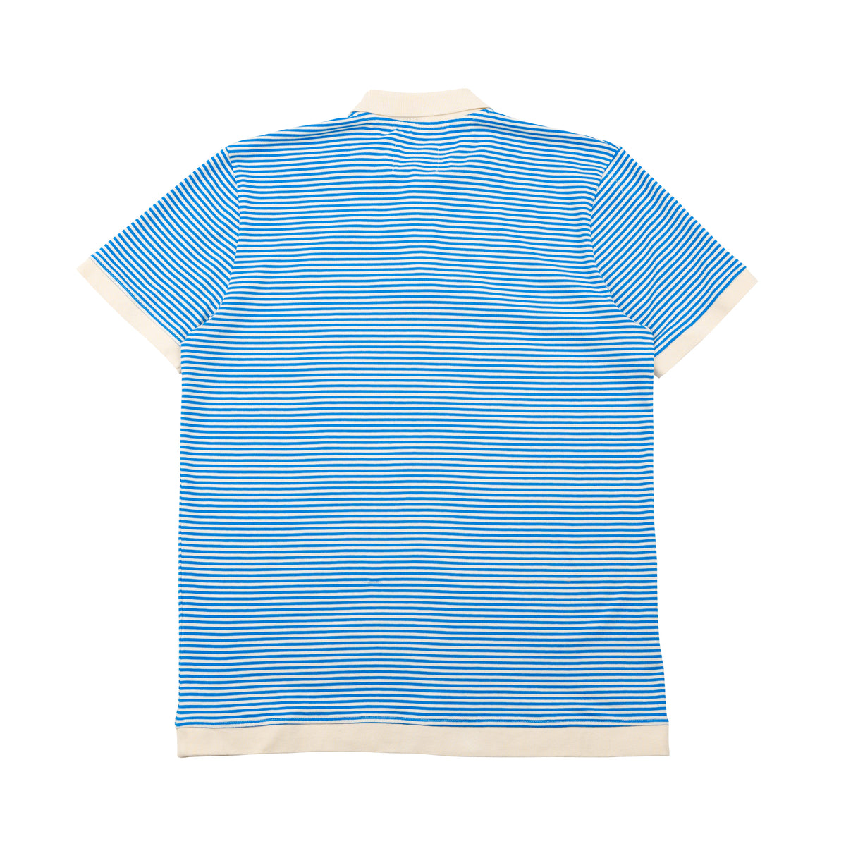 Sounder Golf | Sounder Golf | Clothing | Polos | Play Well Polo - Royal Blue / Off White Stripe | Polos