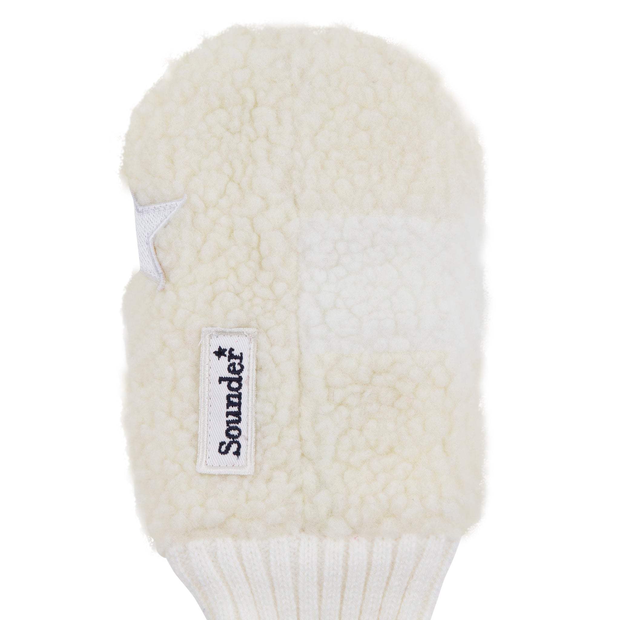 Sounder Golf | Sounder Golf | Golf Accessories | Driver Headcover - Cream / Off White Star | Golf Essentials