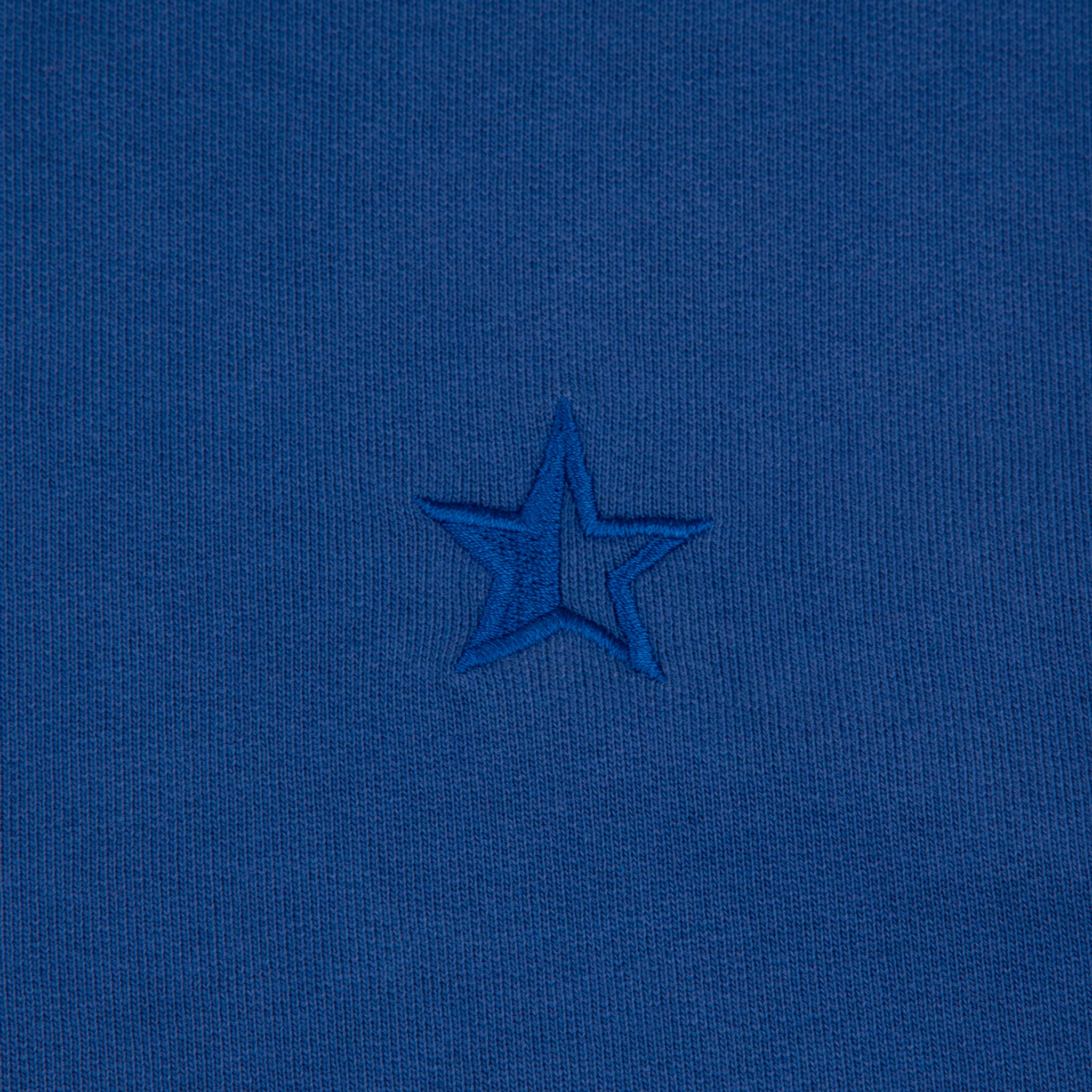 Big Mach Long Sleeve Polo Sweat - Sea Blue
