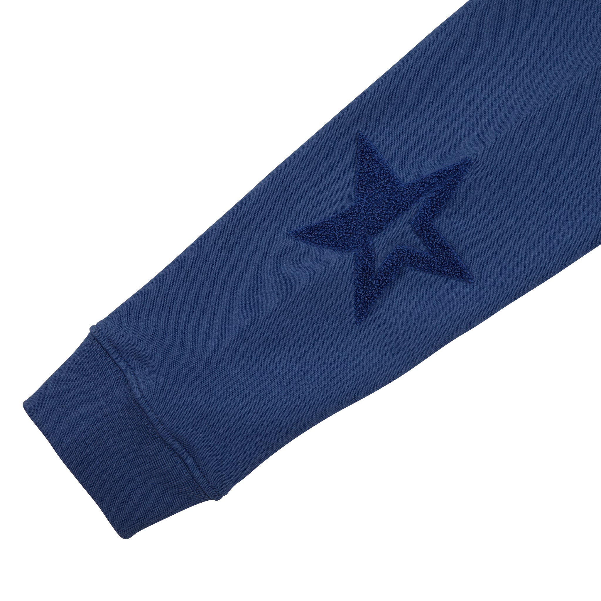 Sounder Golf | Sounder Golf | Clothing | Sweats| Raglan Star Sweat - Sea Blue | Knits & Sweats