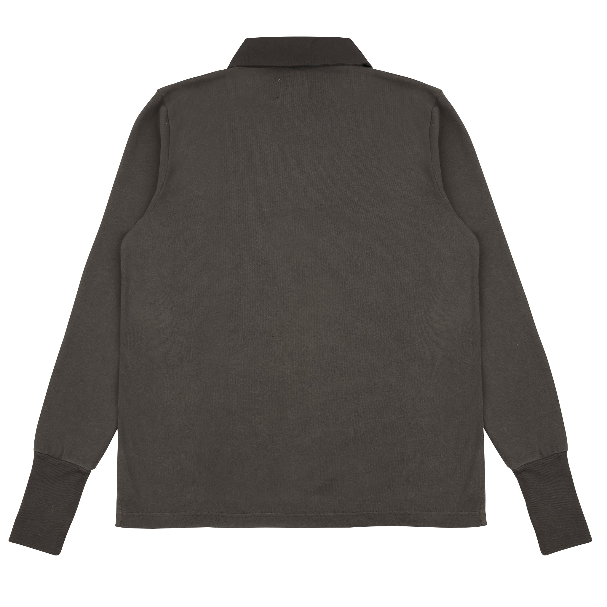 Sounder Golf | Sounder Golf | Sweats | Big Mach Long Sleeve Polo Sweat - Charcoal | Knits & Sweats