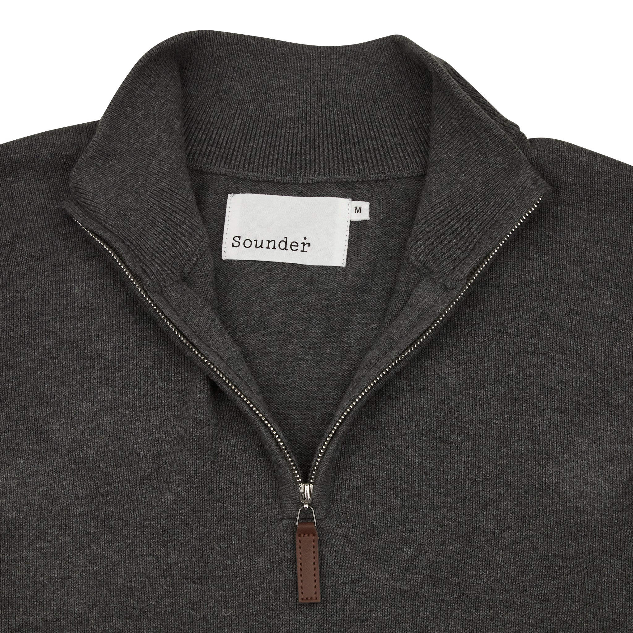 Sounder Golf | Sounder Golf | Clothing | Knits | Early Start Quarter Zip - Charcoal | Knits & Sweats