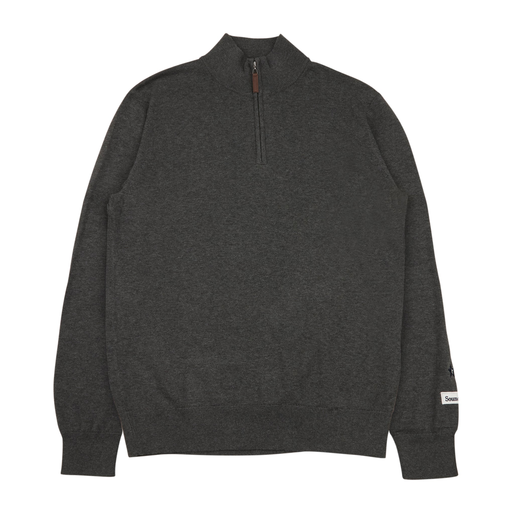 Sounder Golf | Sounder Golf | Clothing | Knits | Early Start Quarter Zip - Charcoal | Knits & Sweats