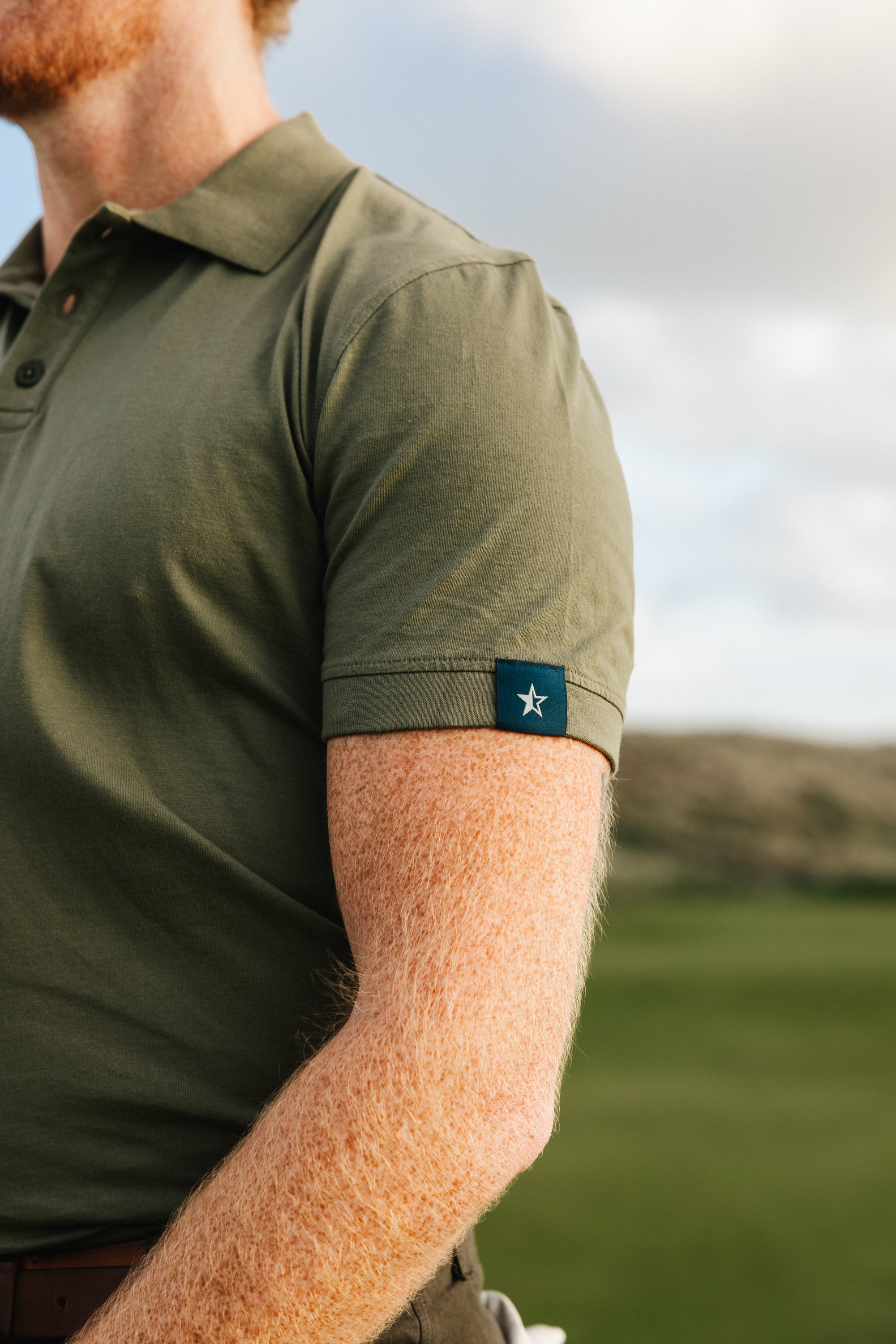 Clean Lie Polo - Smokey Olive