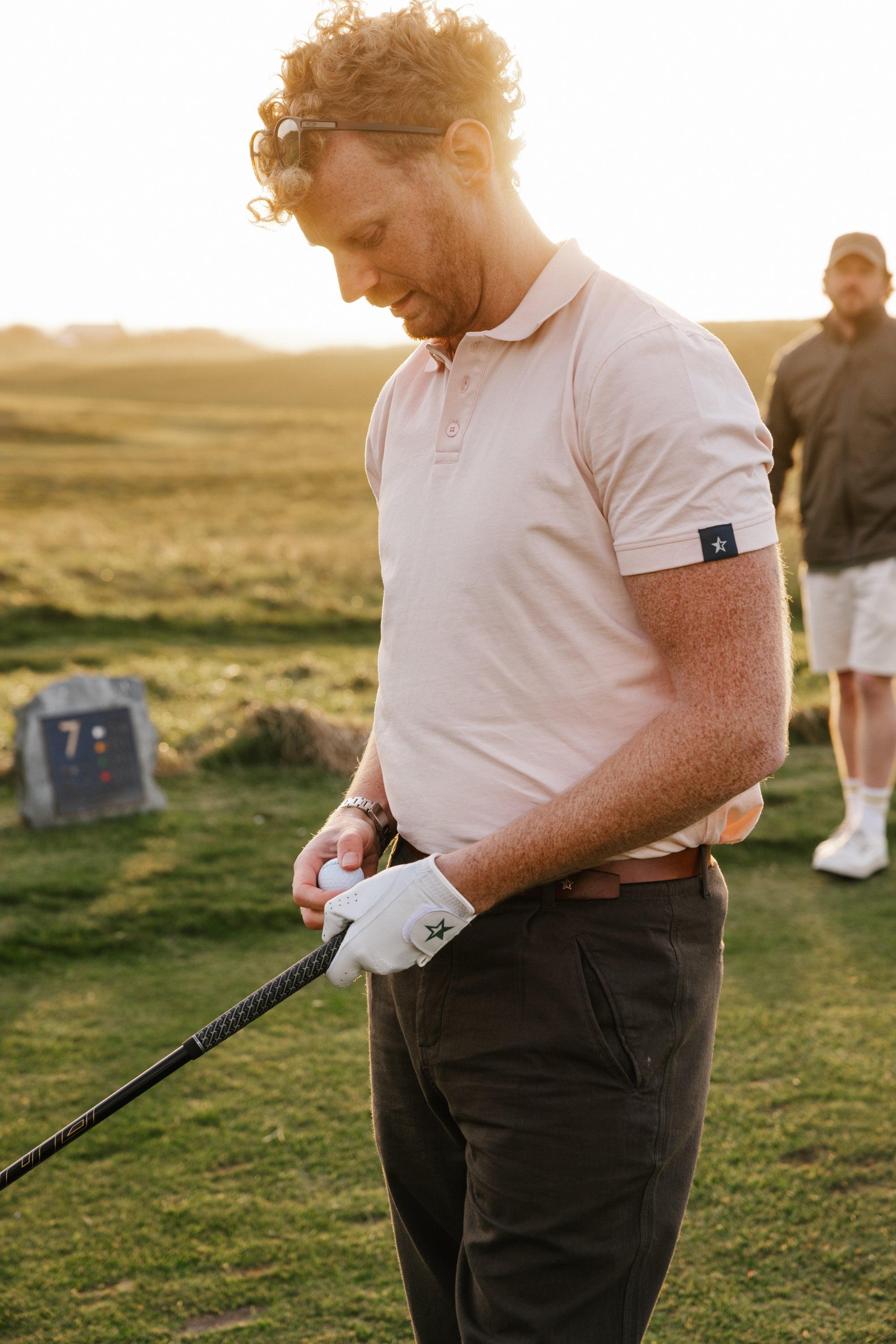 Clean Lie Polo - Dusty Pink