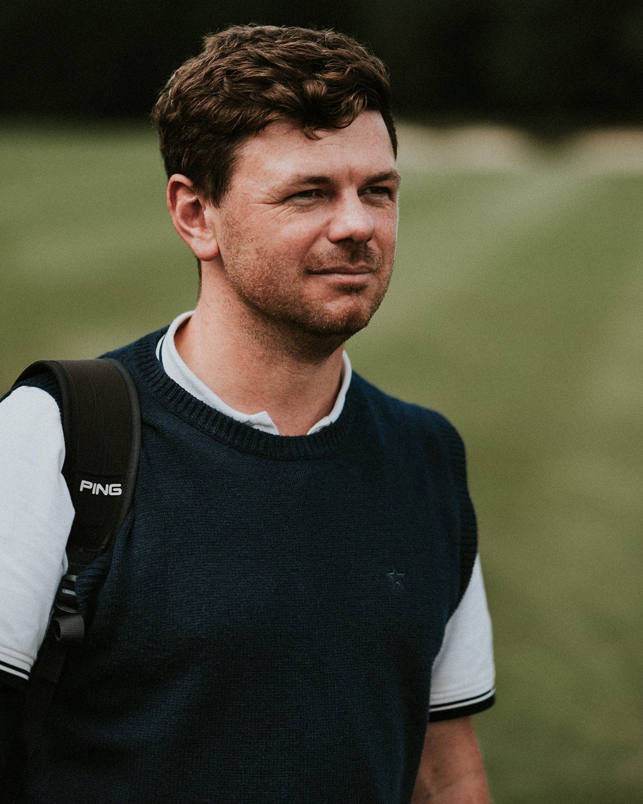 Sounder Golf | Sounder Golf | Clothing | Knits | Tank - Deep Navy | Knits & Sweats