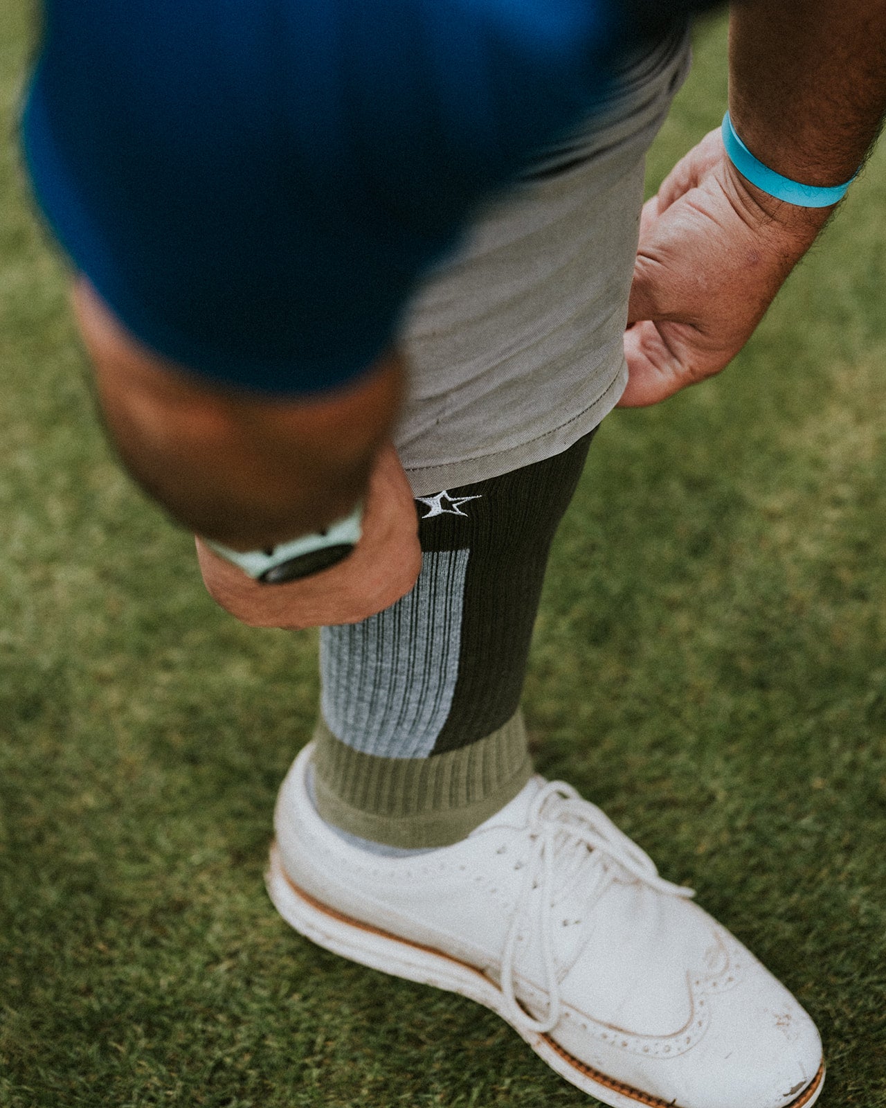 Sounder Golf | Sounder Golf | Clothing | Socks | Long Marl Sock - Olive | Socks