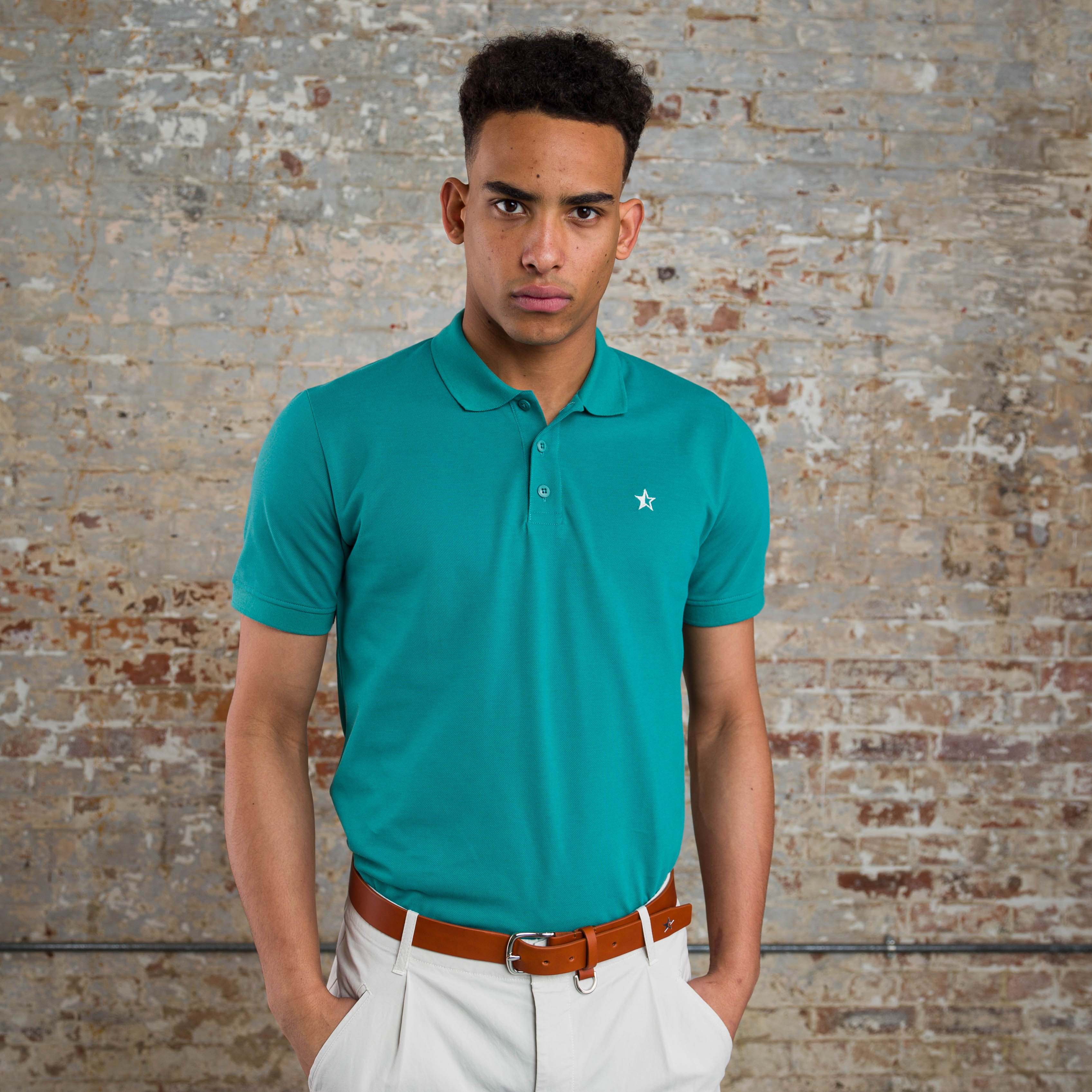 Sounder Golf | Sounder Golf | Clothing | Polos | Play Well Polo - Jade | Polos