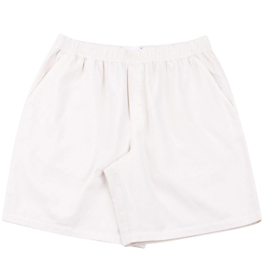 White shorts on a white background