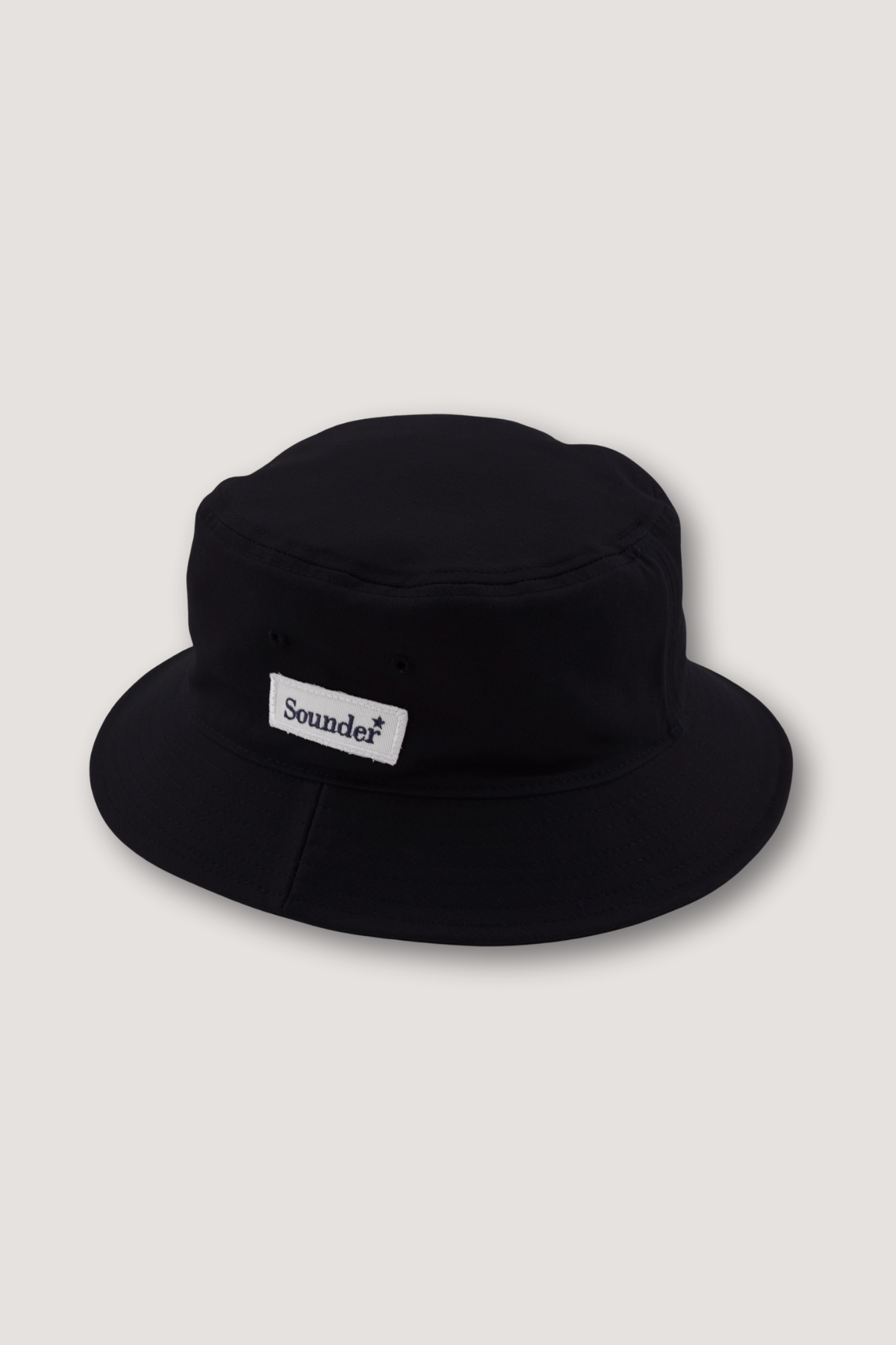 Star Bucket Hat with Ball Marker - Black