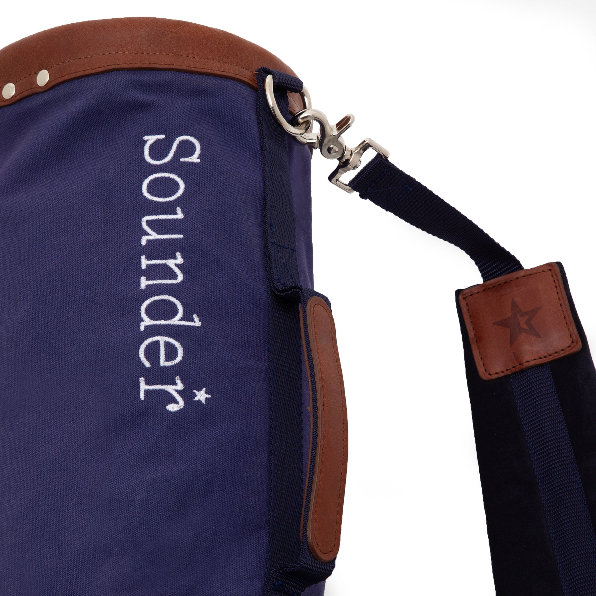Sounder Golf | Sounder Golf | Golf Bags | The Sounder Golf Bag - Navy / Tan | Bag