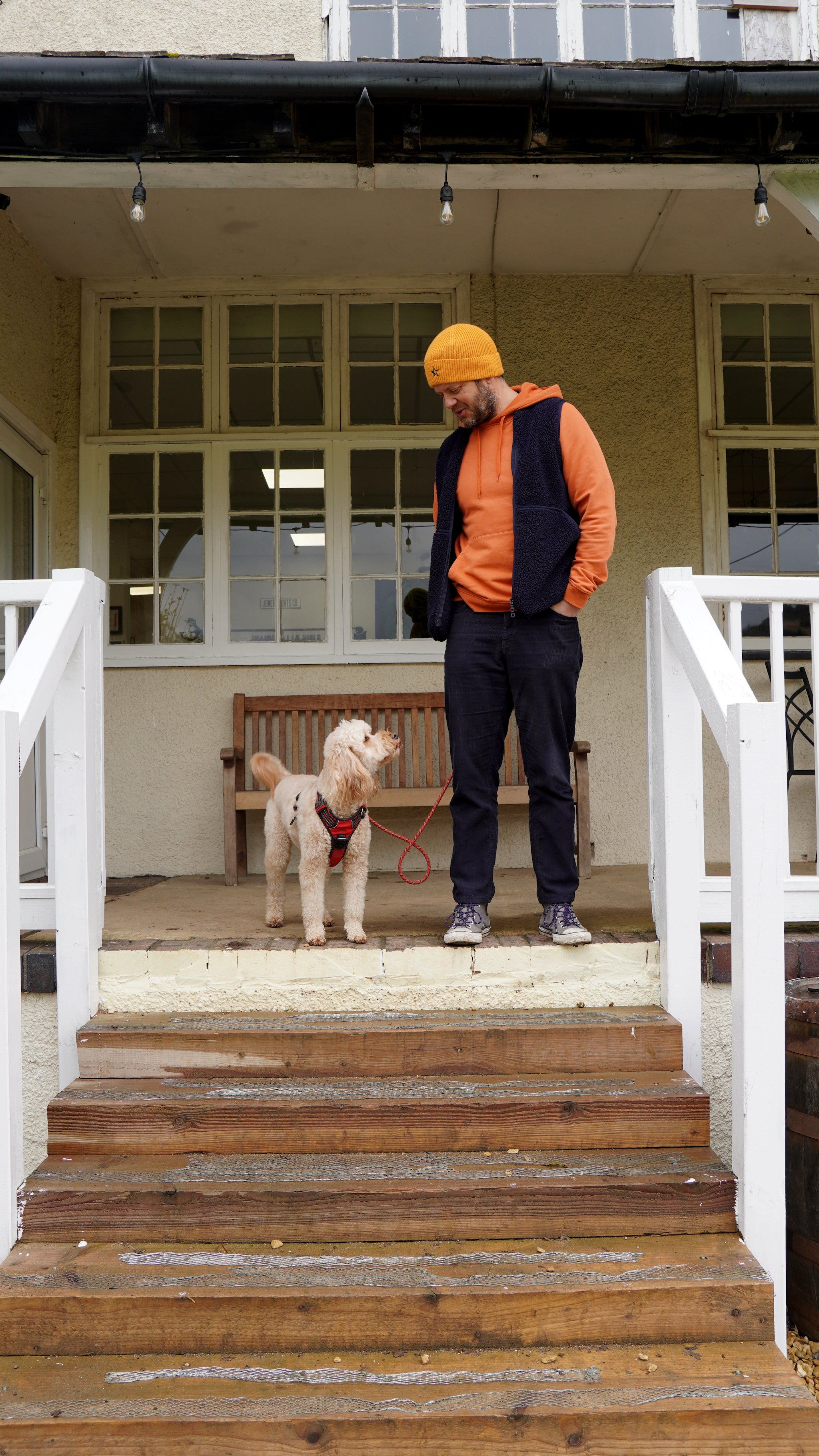 Sounder Golf | Sounder Golf | Clothing | Fleeces | Himalayas Gilet - Deep Navy | Outerwear