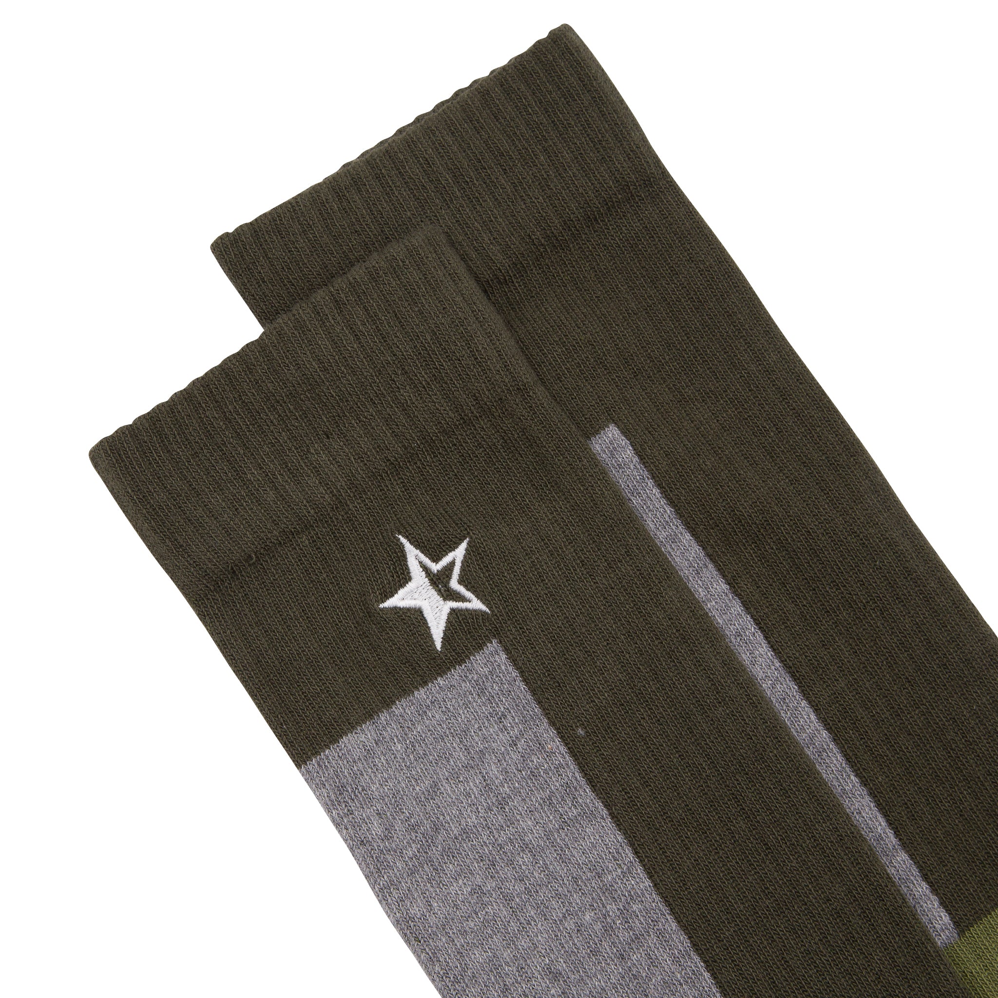 Sounder Golf | Sounder Golf | Clothing | Socks | Long Marl Sock - Olive | Socks