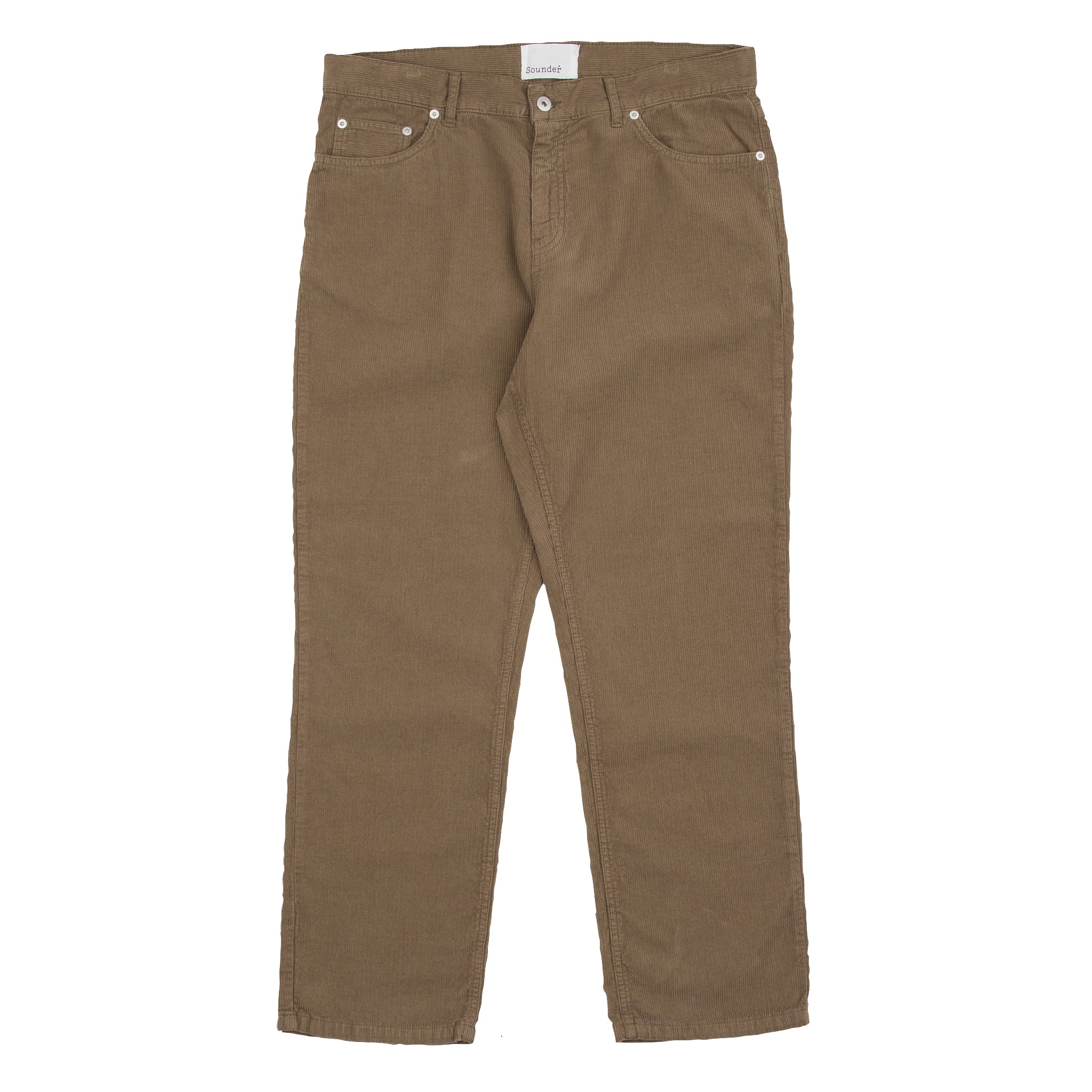 Sounder Golf | Sounder Golf | Clothing | Trousers | Clubhouse Five Pocket Cord - Khaki | Trousers & Shorts