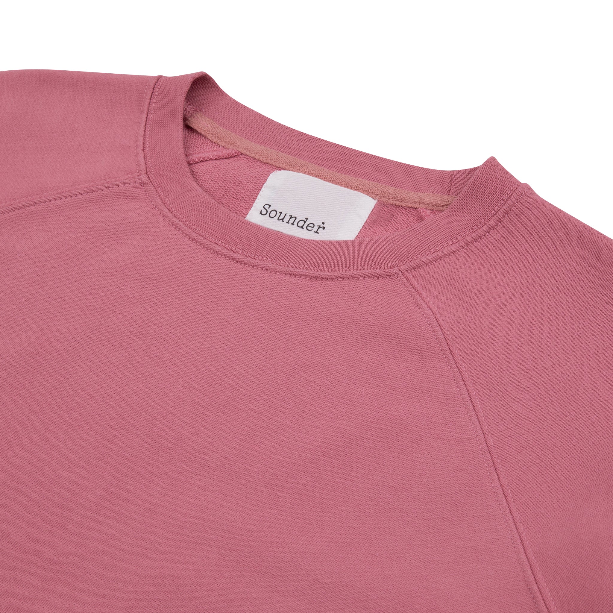 Sounder Golf | Sounder Golf | Clothing | Sweats| Raglan Star Sweat - Dusty Pink | Knits & Sweats