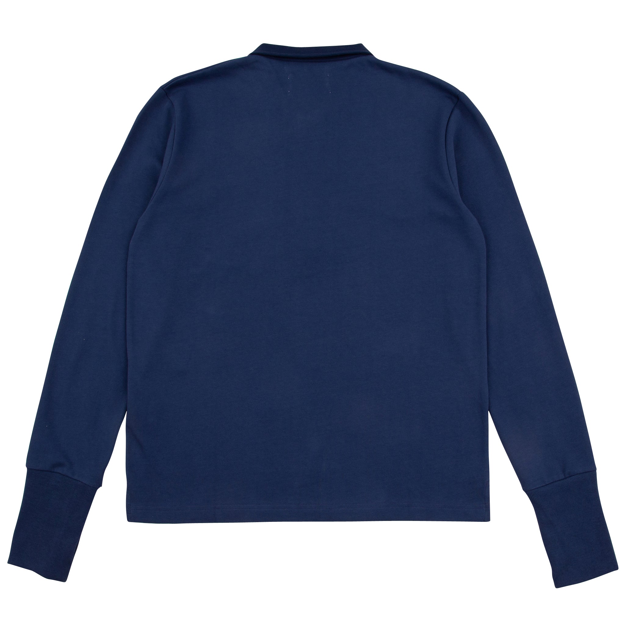 Sounder Golf | Sounder Golf | Sweats | Big Mach Long Sleeve Polo Sweat - Petrol Blue | Knits & Sweats