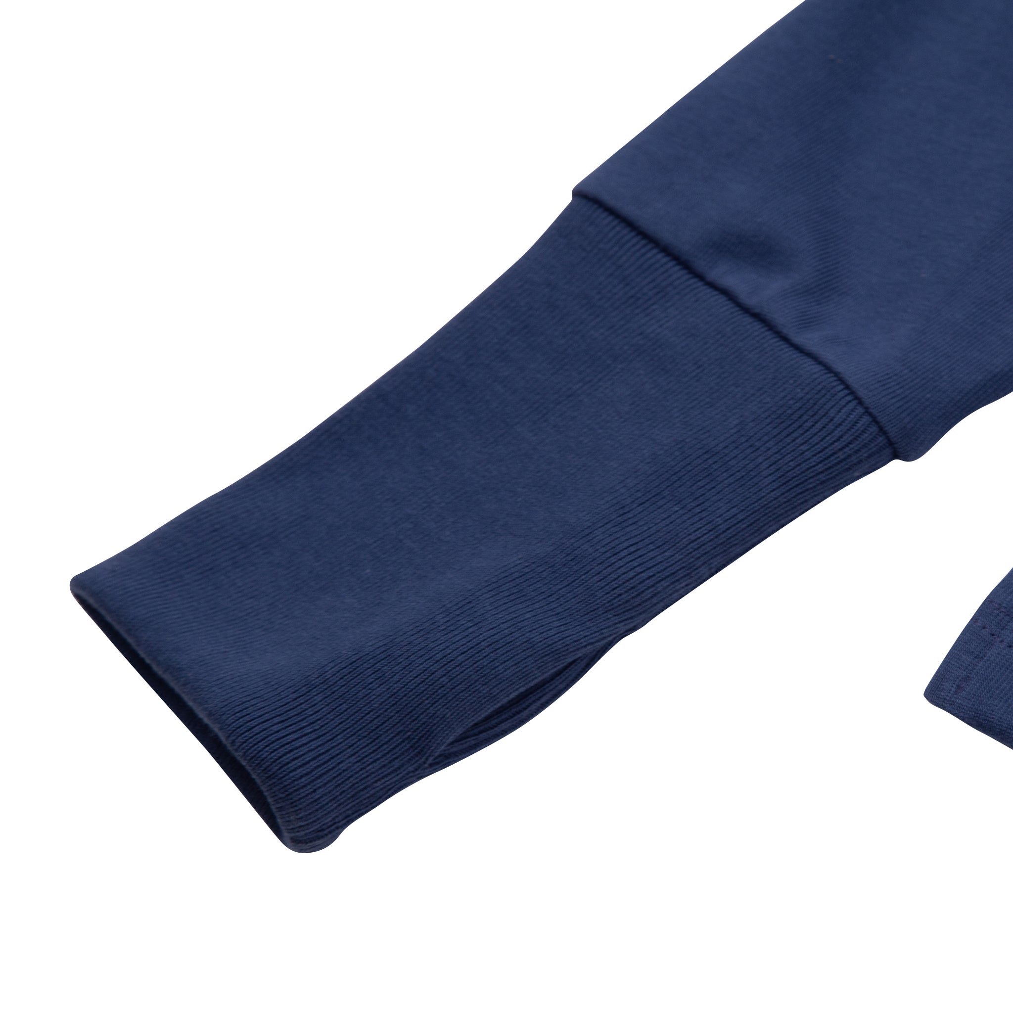 Sounder Golf | Sounder Golf | Sweats | Big Mach Long Sleeve Polo Sweat - Petrol Blue | Knits & Sweats