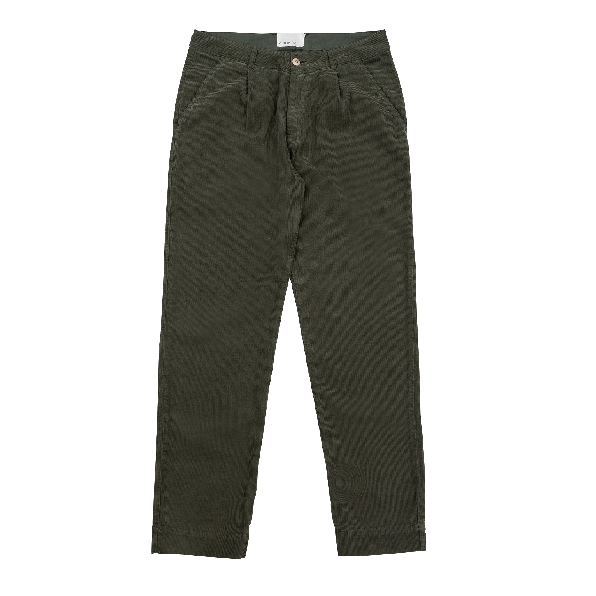 Sounder Golf | Sounder Golf | Trousers | Strider Cord in Olive | Trousers & Shorts