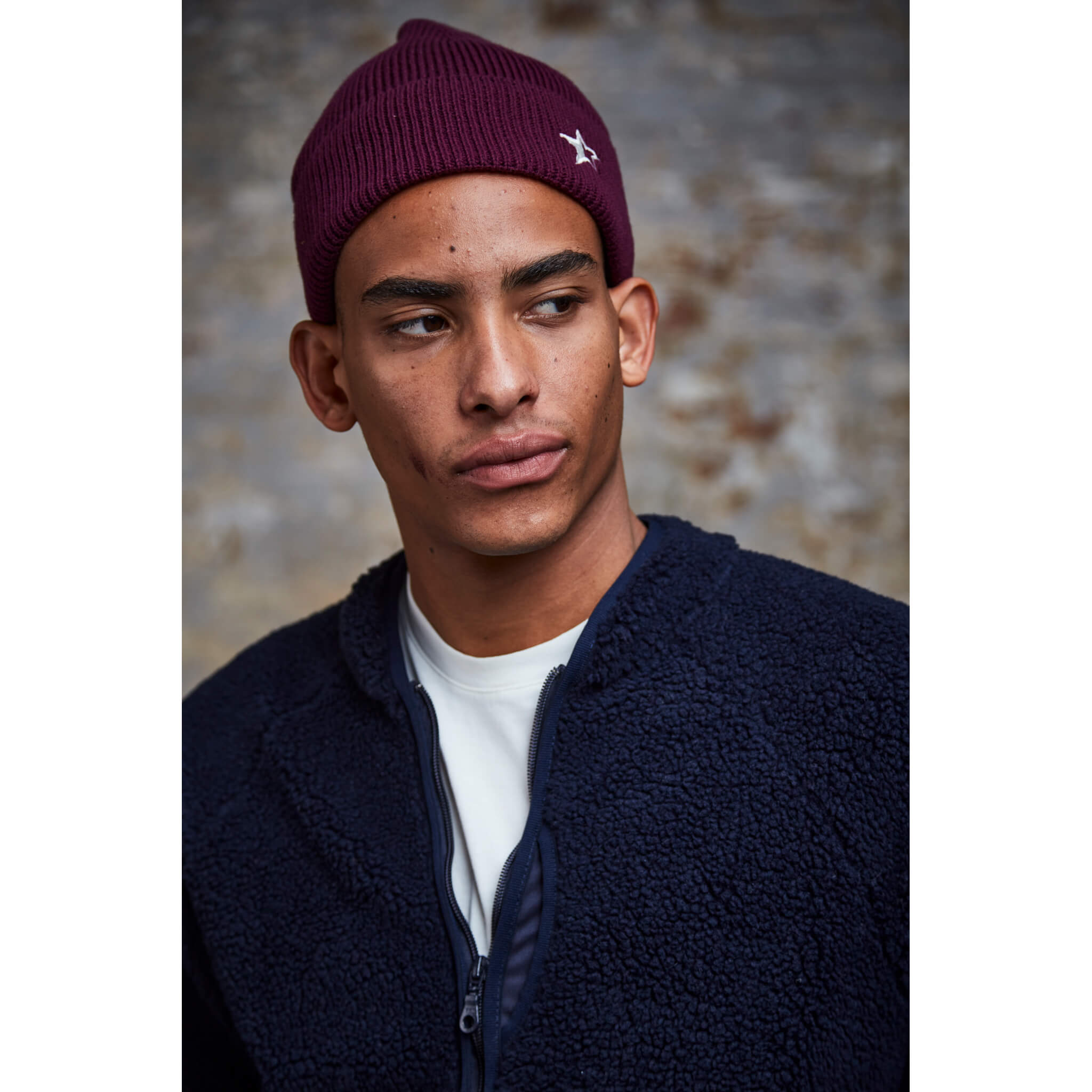 Himalayas Fleece Jacket - Navy