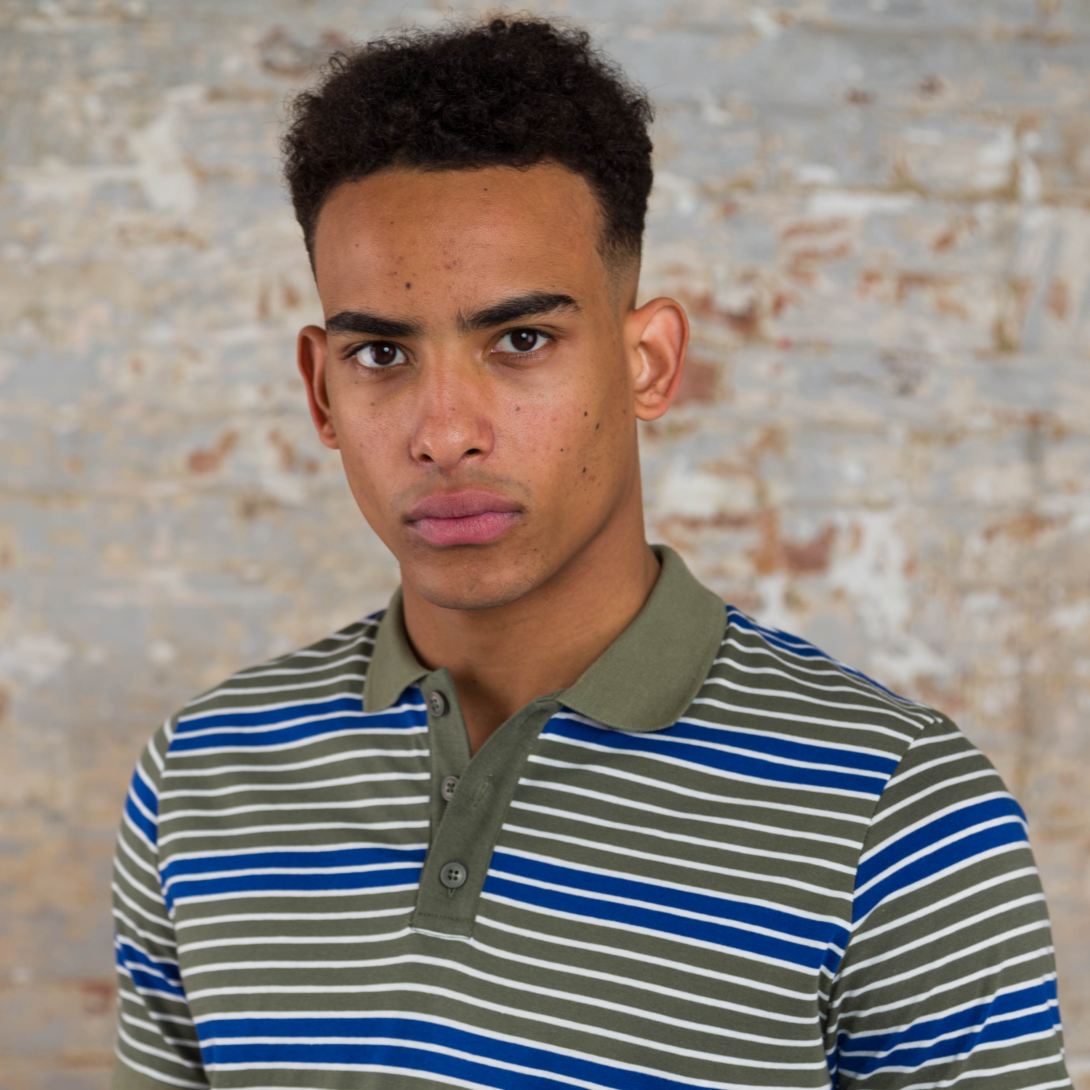 Sounder Golf | Sounder Golf | Clothing | Polos | Monterey Stripe Polo - Indigo and Slate | T-Shirts & Shirts