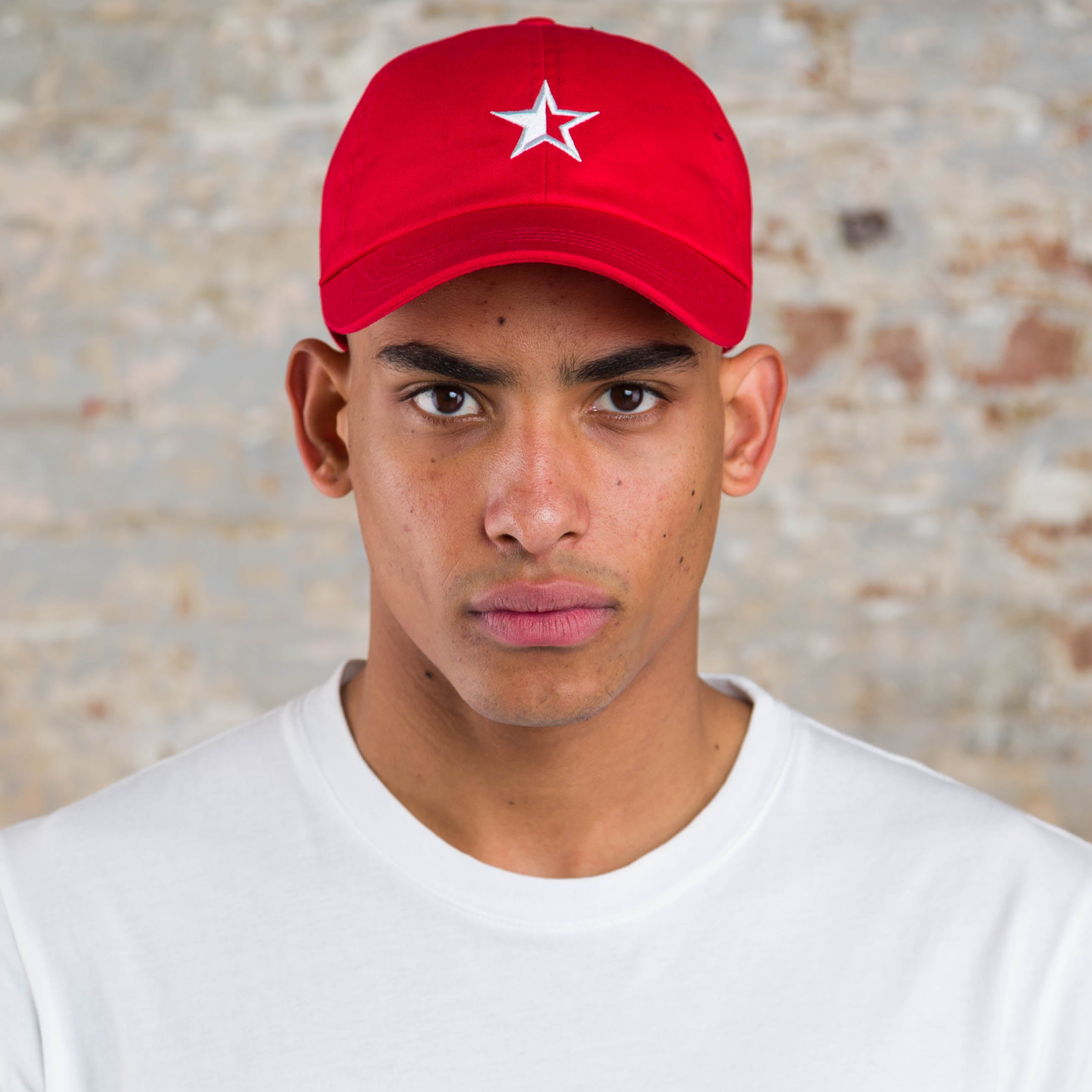 Sounder Golf | Sounder Golf | Hats | Star Cap in Red and White | Hats & Caps