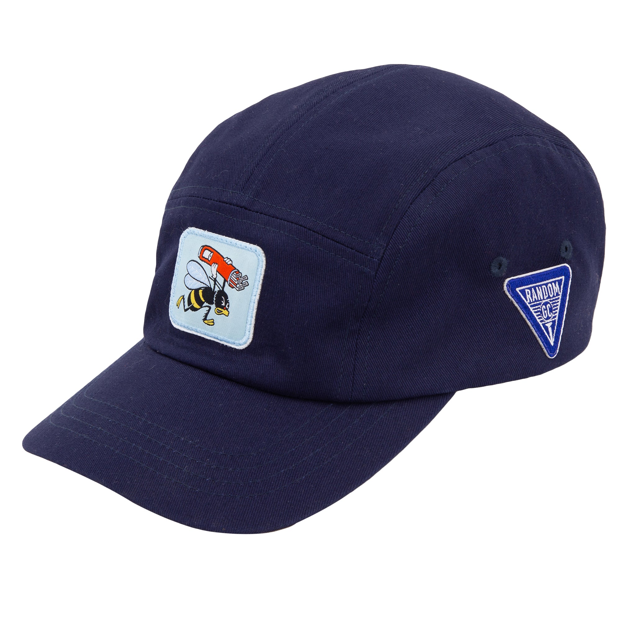 Sounder x Random Golf Club Five Panel Cap in Navy