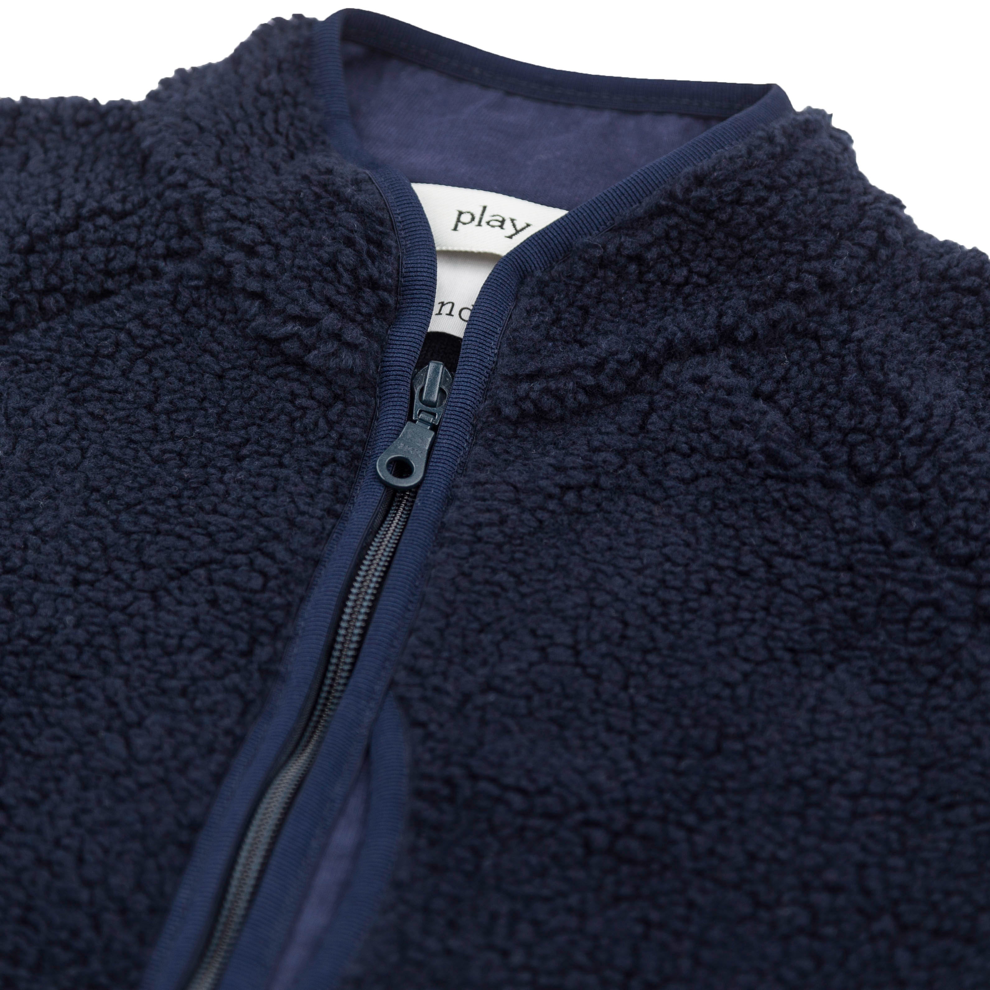 Himalayas Fleece Jacket - Navy