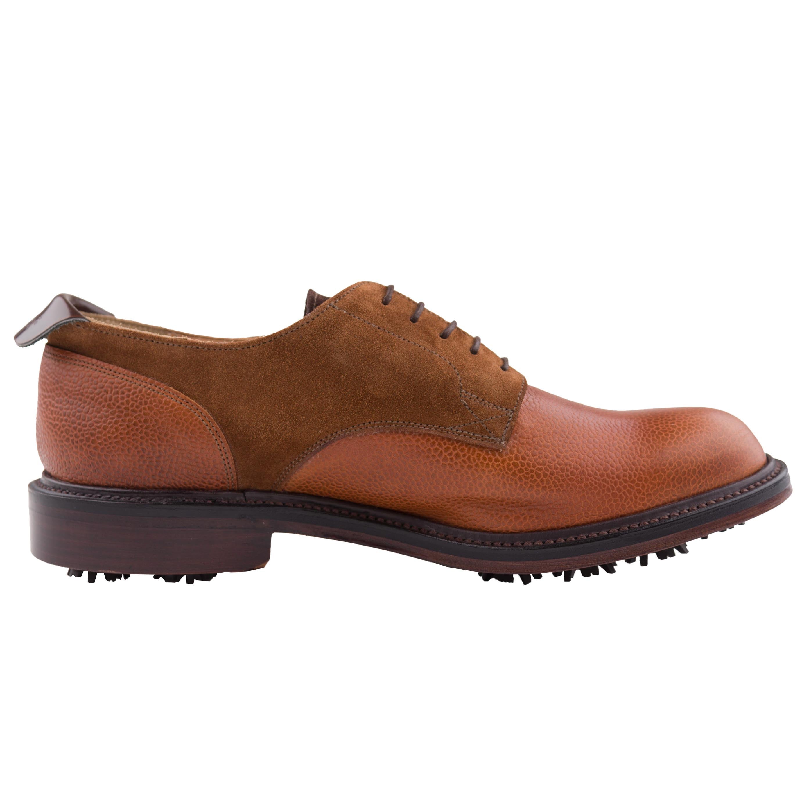 Sounder Golf | Sounder Golf | Golf Shoes | The Sounder x Grenson Golf Shoe - Tan | Shoes