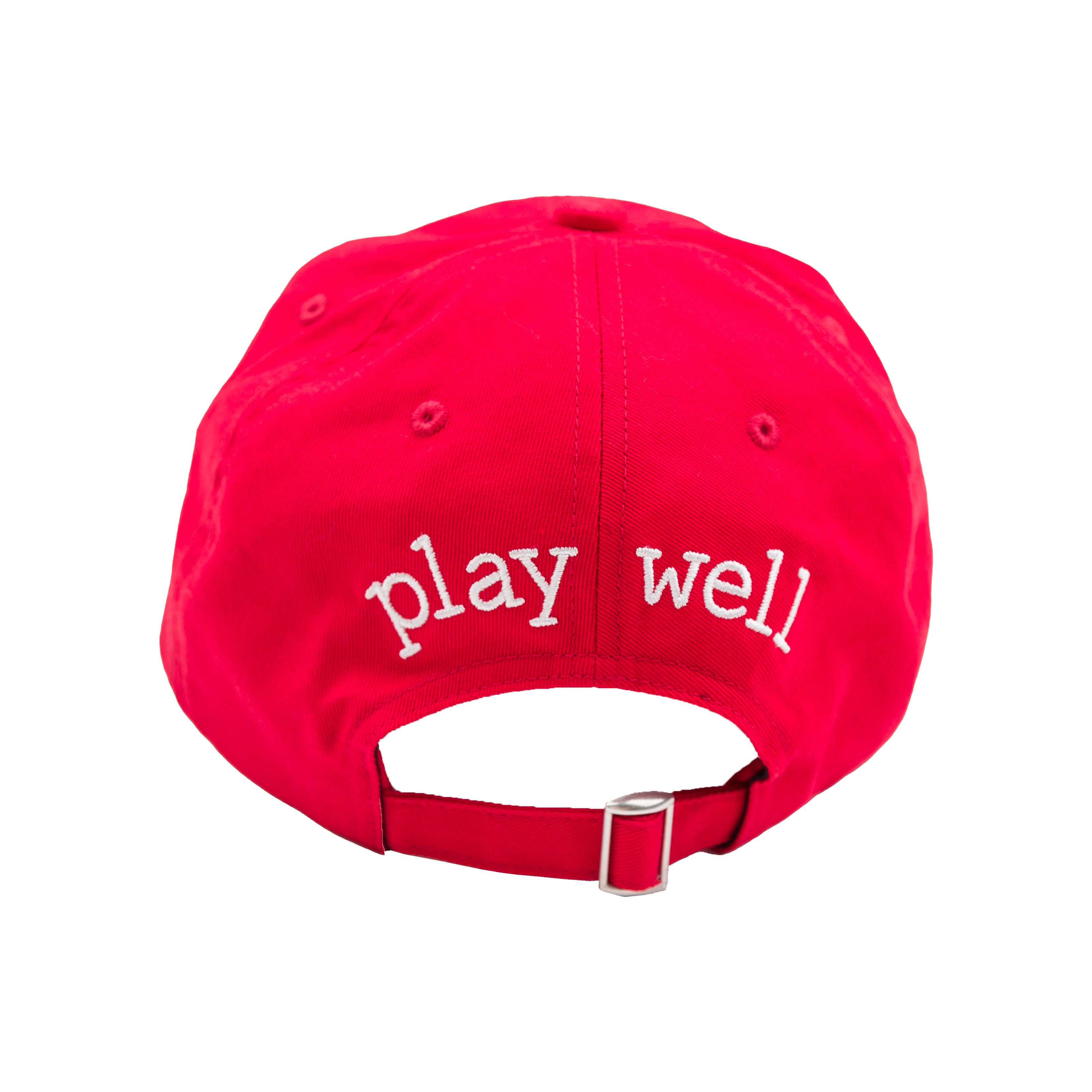 Sounder Golf | Sounder Golf | Hats | Star Cap in Red and White | Hats & Caps