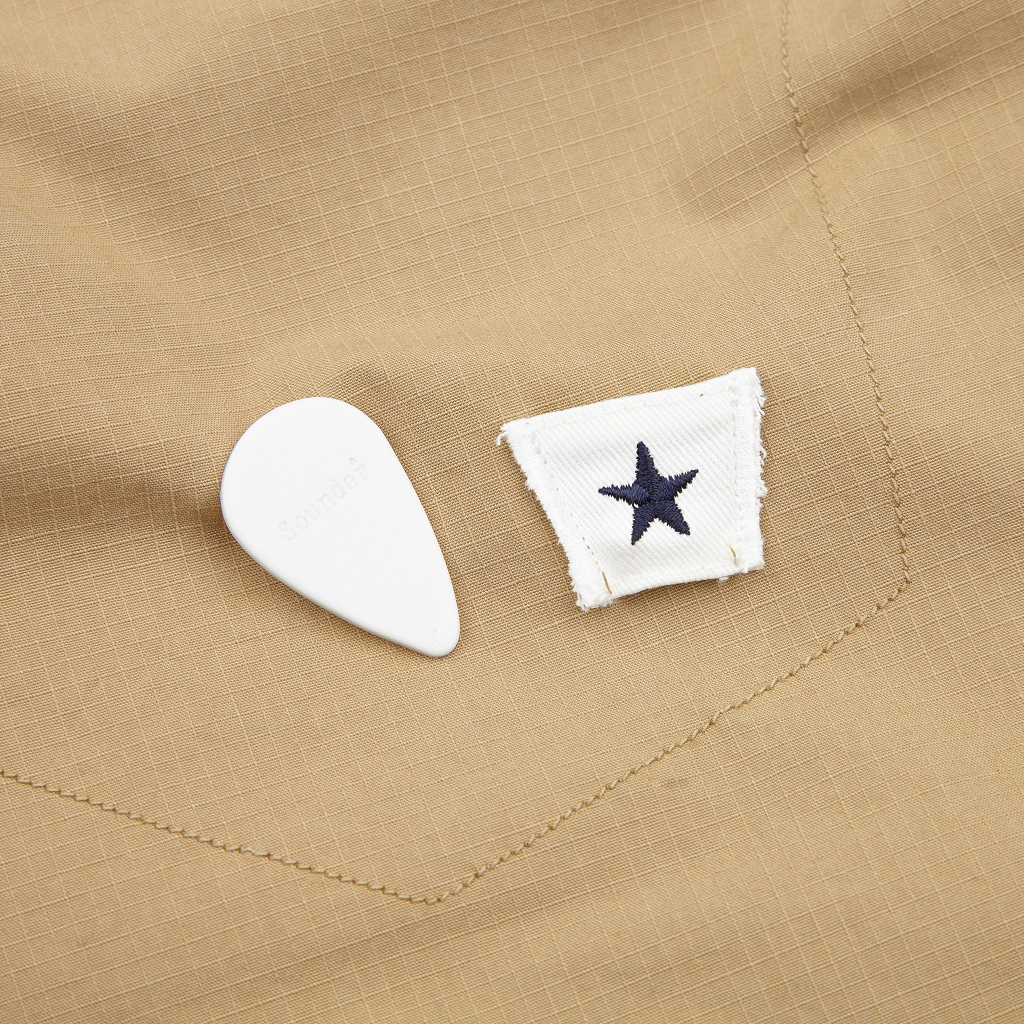 Sounder Golf | Sounder Golf | Clothing | Trousers | Drawcord Good Walk Chino - Tan Ripstop | Trousers & Shorts