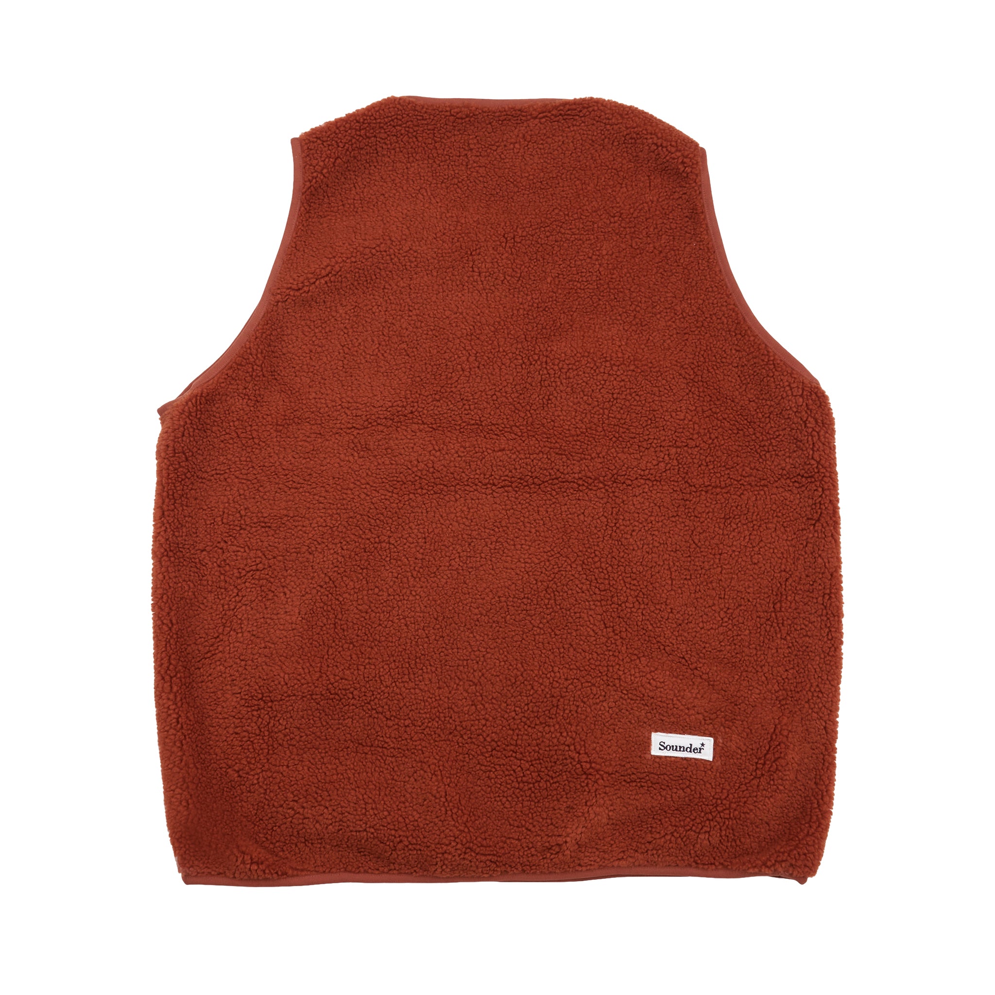 Sounder Golf | Sounder Golf | Clothing | Fleeces | Himalayas Overhead Gilet - Rust | Outerwear
