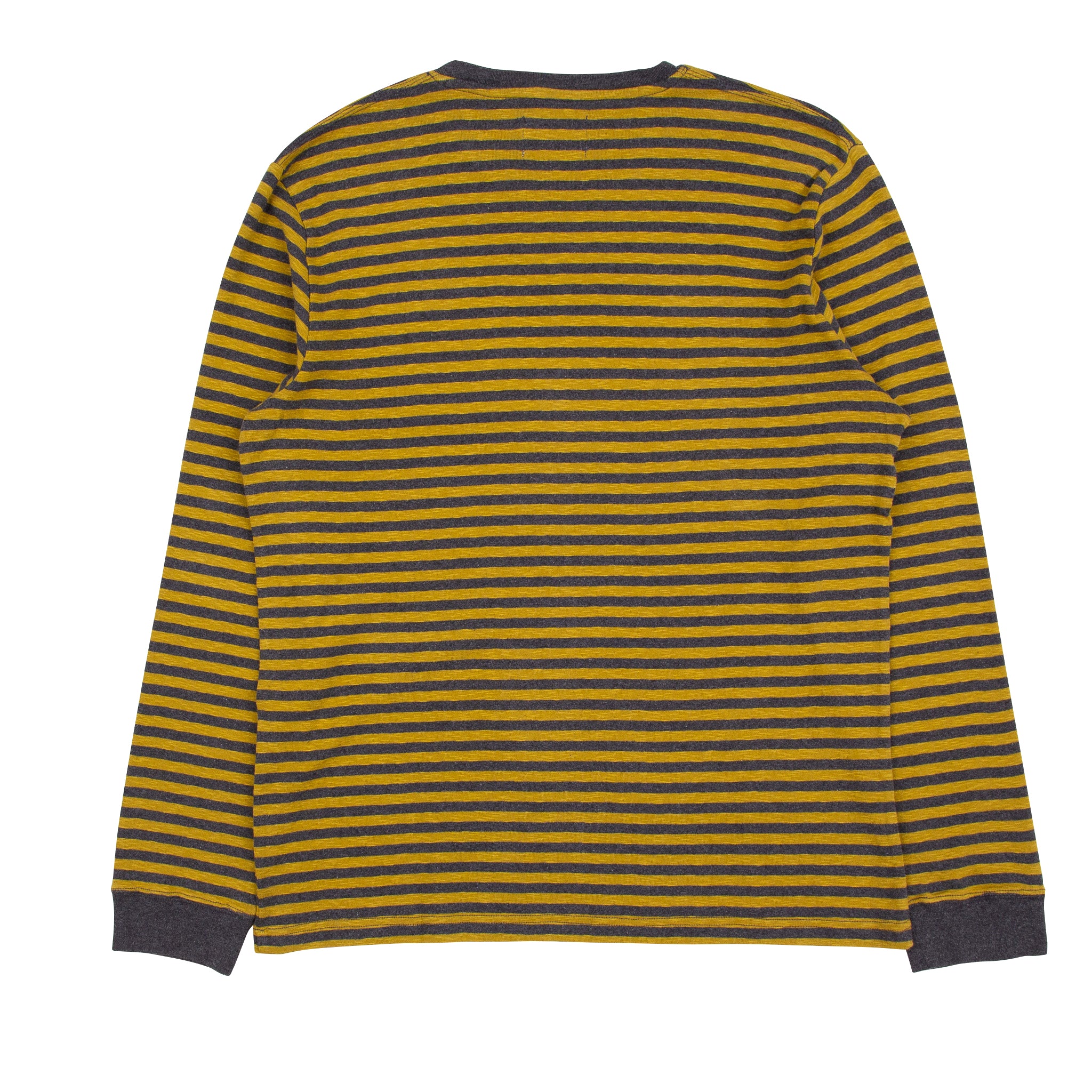 Sounder Golf | Sounder Golf | Clothing | T-Shirts | Fuzzy Pocket Long Sleeve T-Shirt - Gold and Slate | T-Shirts & Shirts