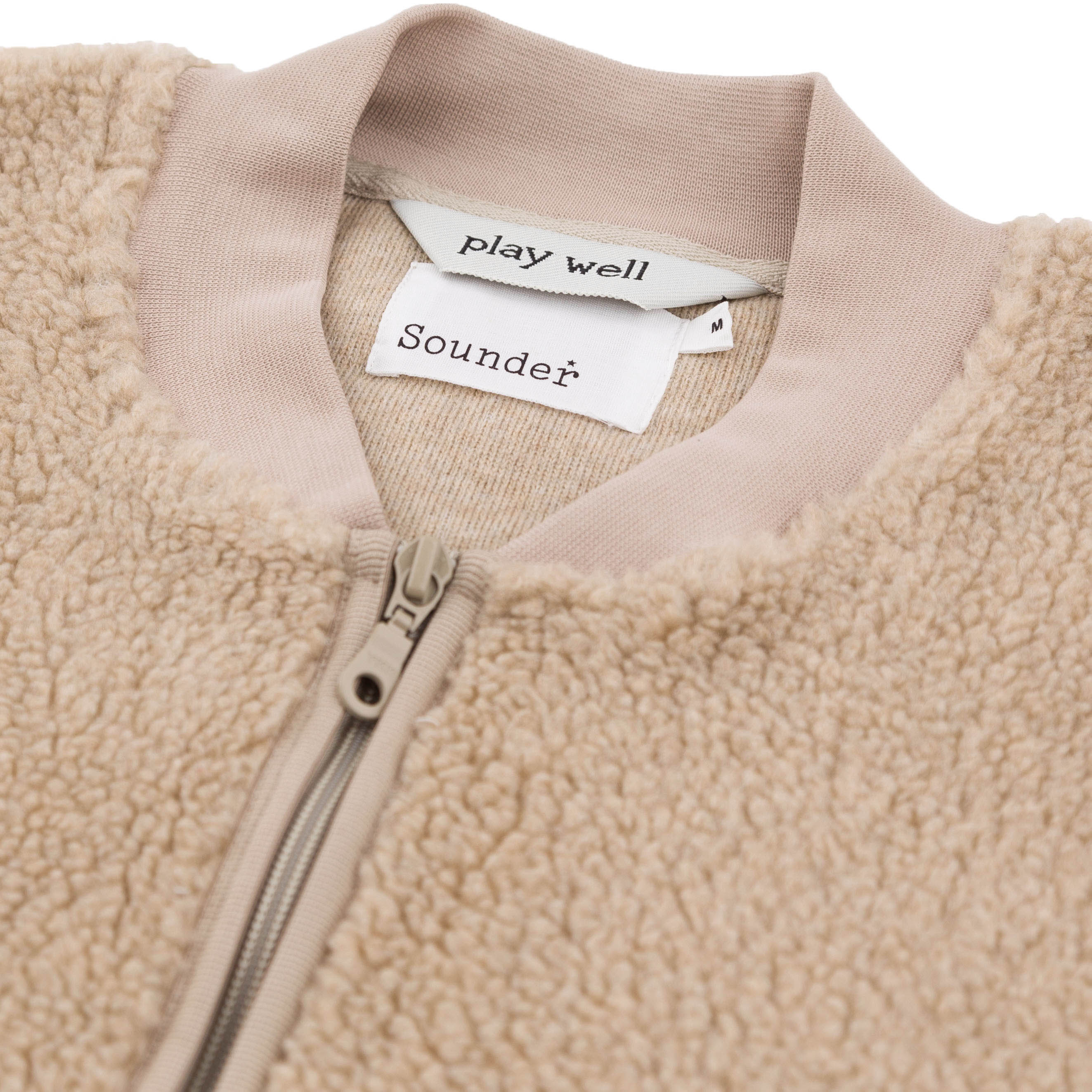 Sounder Golf | Sounder Golf | Clothing | Fleeces | Himalayas Overhead Gilet - Oat with Navy Marker Patch | Outerwear